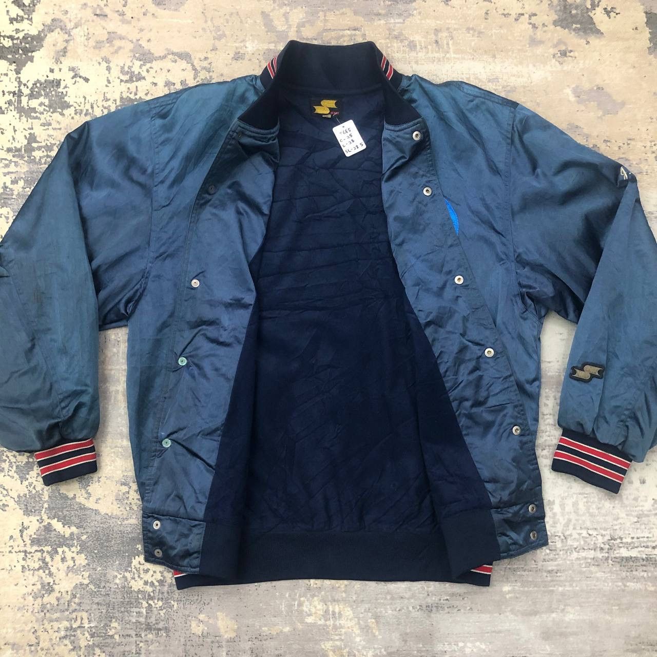 Japanese Brand × Vintage Y685. VTG BASEBALL LONGSHOREMEN YOKOHAMA SAKAGAMI JACKET Size US L / EU 52-54 / 3 - 5 Thumbnail