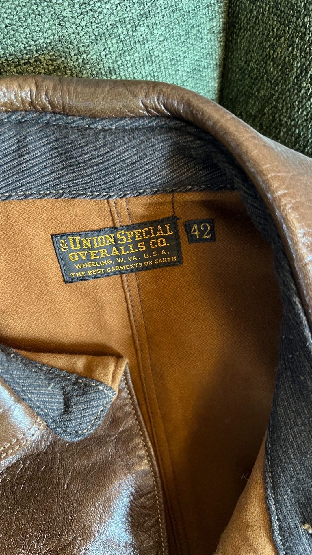 Freewheelers FREEWHEELERS Brakeman Brown jacket 2501-Nextarrow Size US XS / EU 42 / 0 - 2 Thumbnail