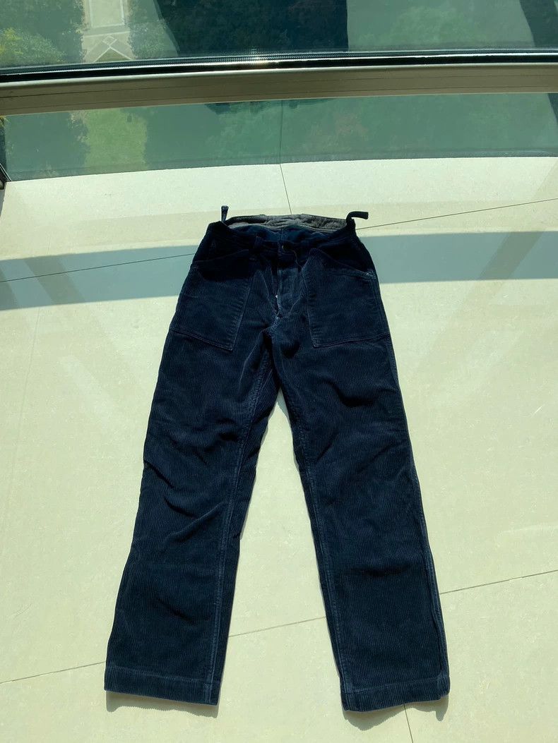 Freewheelers FREEWHEELERS Corduroy Miners 30 Blue Corduroy Size US 30 / EU 46 - 1 Thumbnail