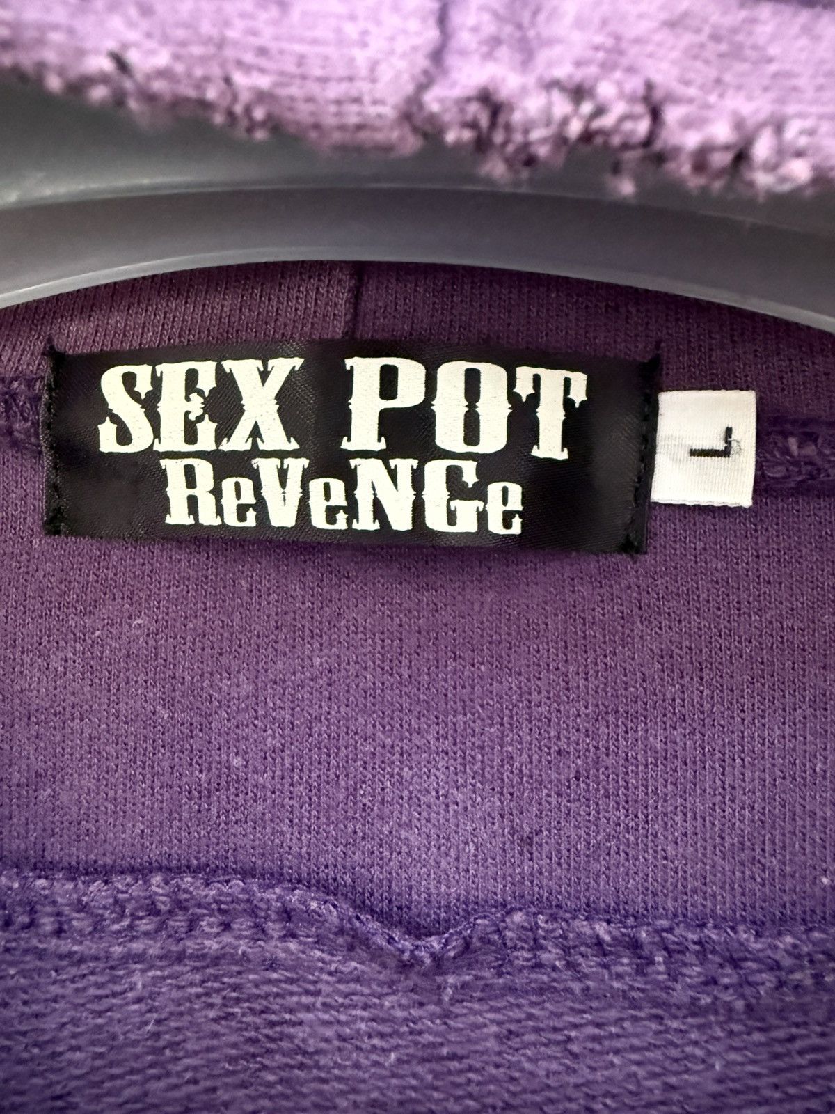 Sex Pot ReVeNGe 🔥 Sex Pot Revenge Punk Trash skull Hoodie Long Sweat zippy Size M / US 6-8 / IT 42-44 - 8 Thumbnail