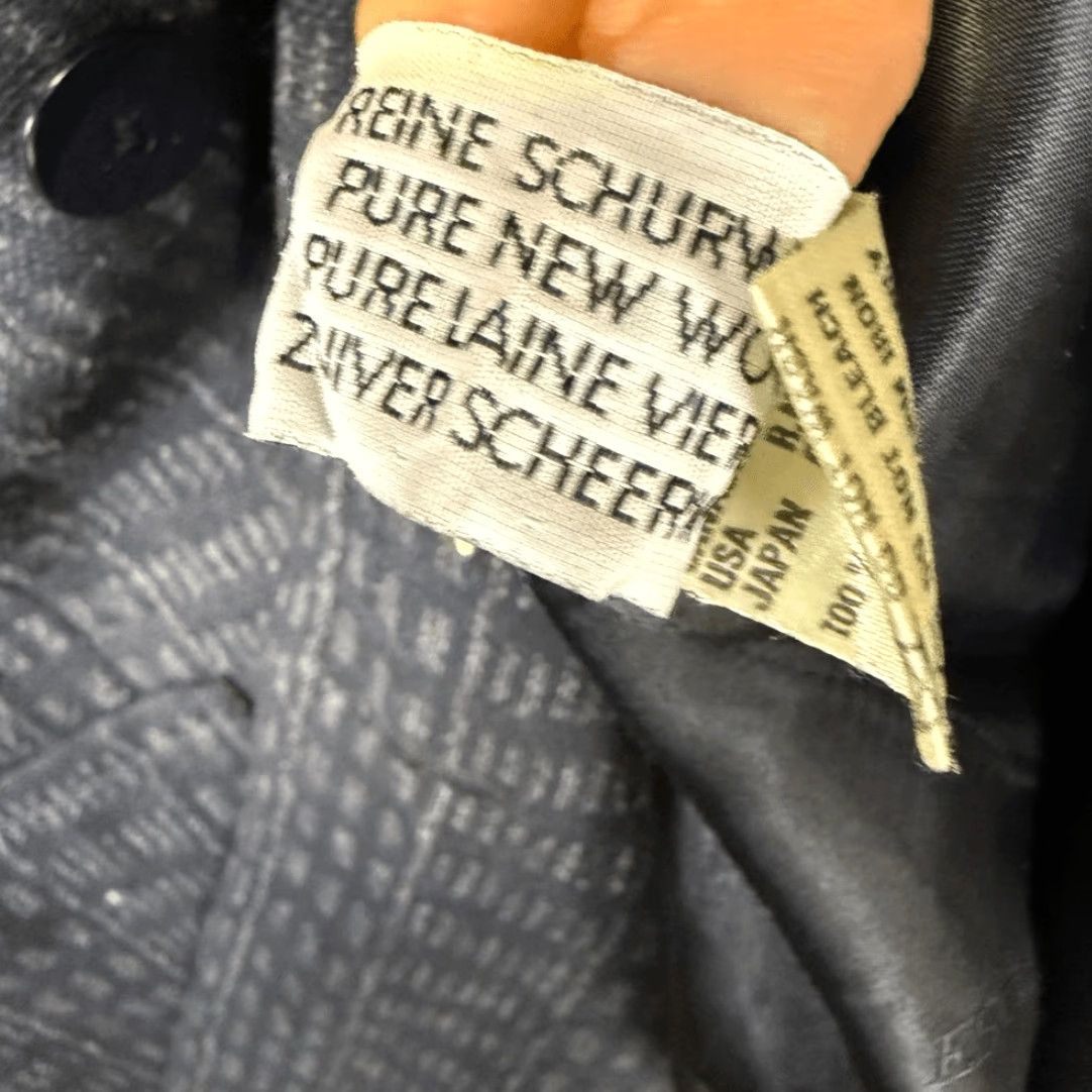 Escada VINTAGE Escada Margaretha Ley Jacket Black 100% Wool Button Front Women M Patterned Size M / US 6-8 / IT 42-44 - 4 Thumbnail