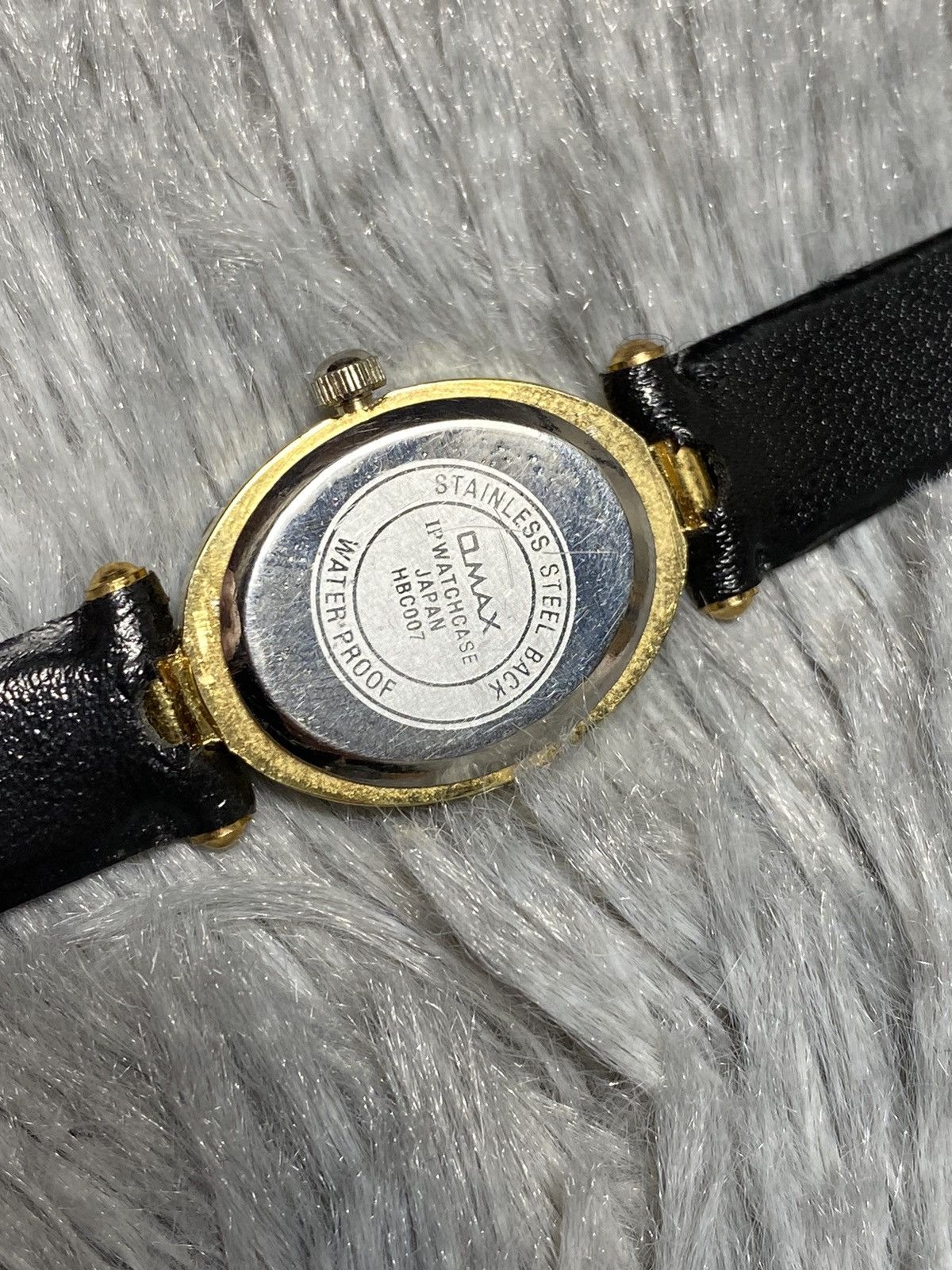 Japanese Brand × Jewelry × Vintage Elegant Omax Gold Accent Watch - Japanese Brand Size ONE SIZE - 9 Thumbnail