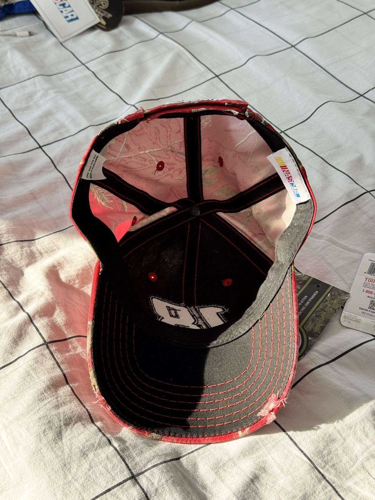 NASCAR Y2K Nascar Realtree Racing Cap Hat #18 Fox Racing Size ONE SIZE - 6 Thumbnail