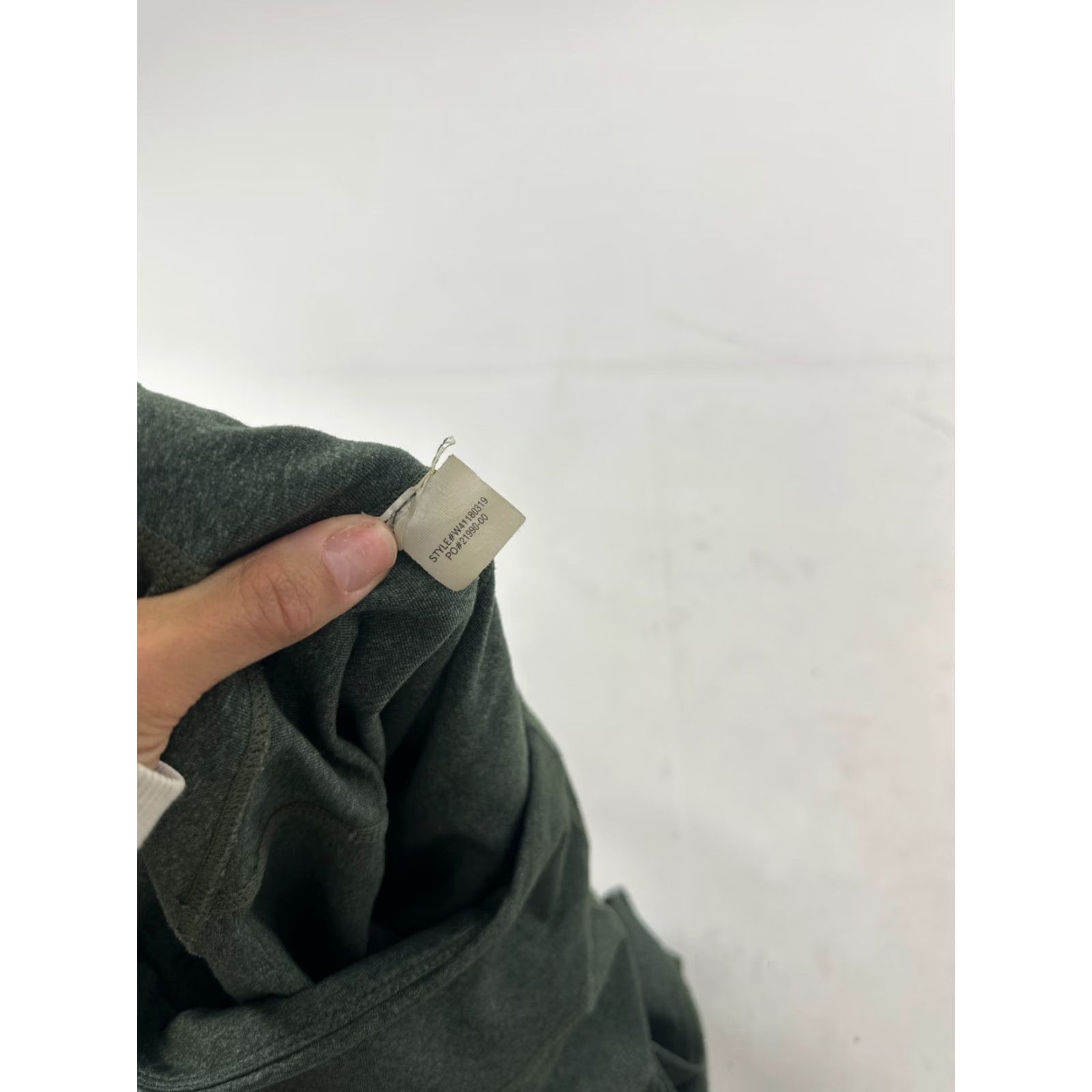 Prana VINTAGE PrAna Legging Womens Large Green Capri Active Yoga Gym Borra Pocket High Waisted Size 36" / US 14 / IT 50 - 5 Thumbnail