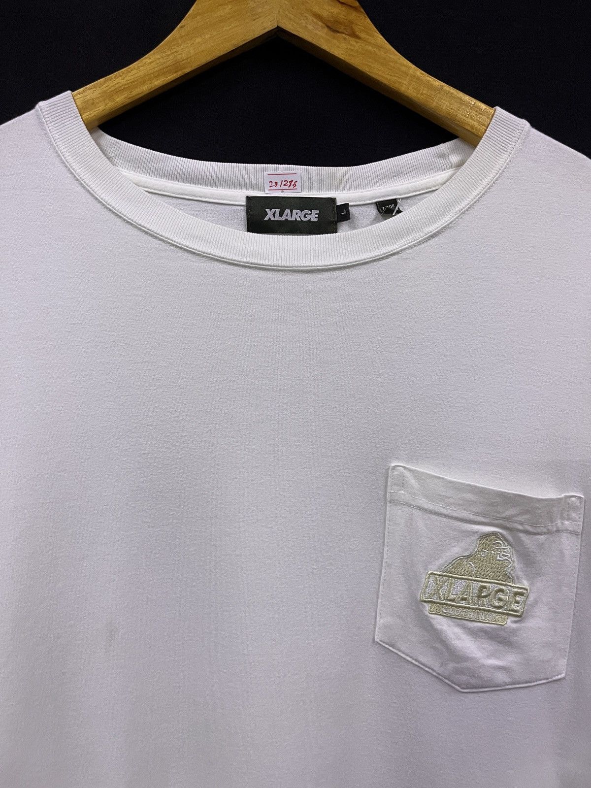 Xlarge XLARGE EMBROIDERY POCKET TEE LOGO LONGSLEEVE TSHIRT Size US L / EU 52-54 / 3 - 3 Thumbnail