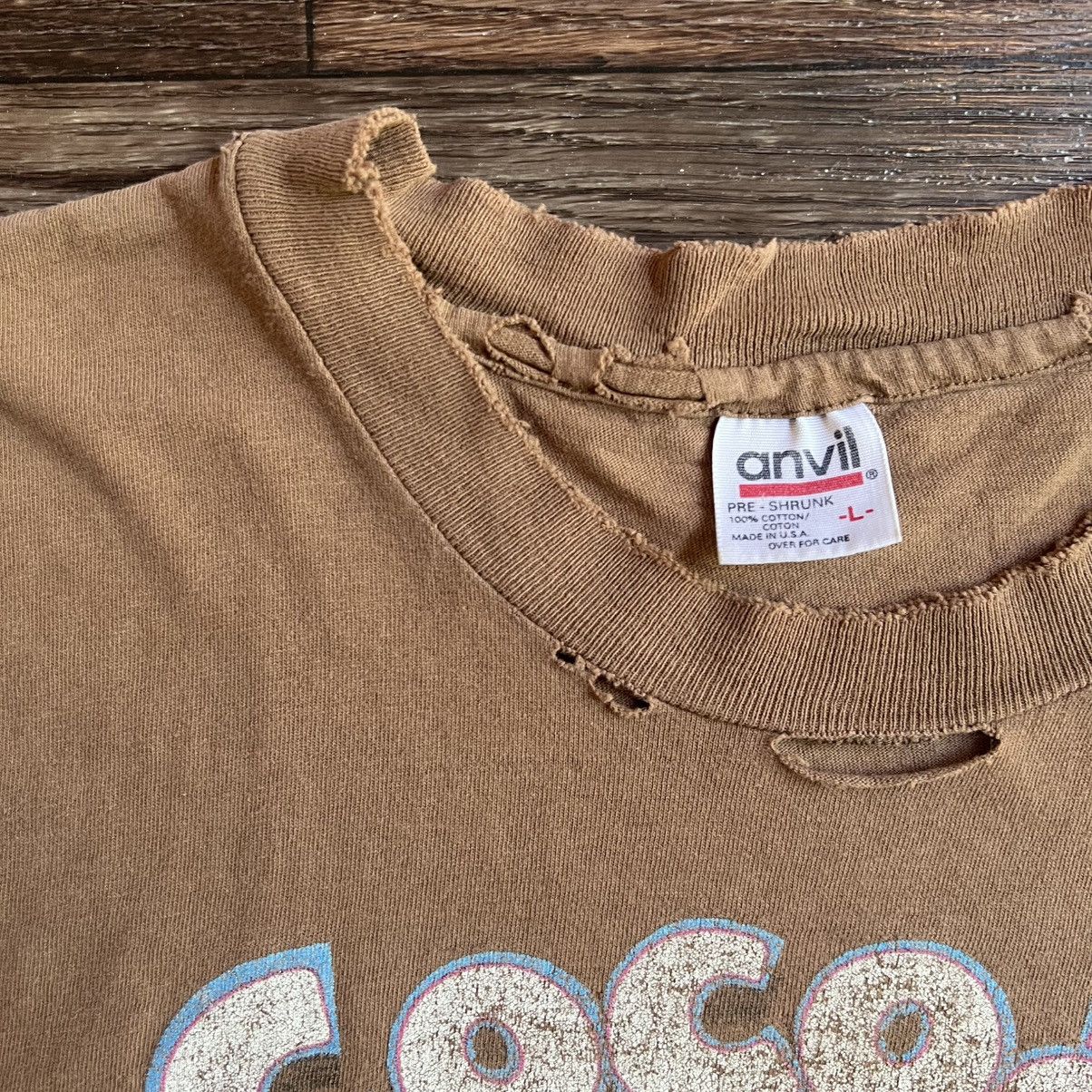 Anvil Vintage 1990s thrashed cocoa puffs branded tee Large Size US L / EU 52-54 / 3 - 5 Thumbnail