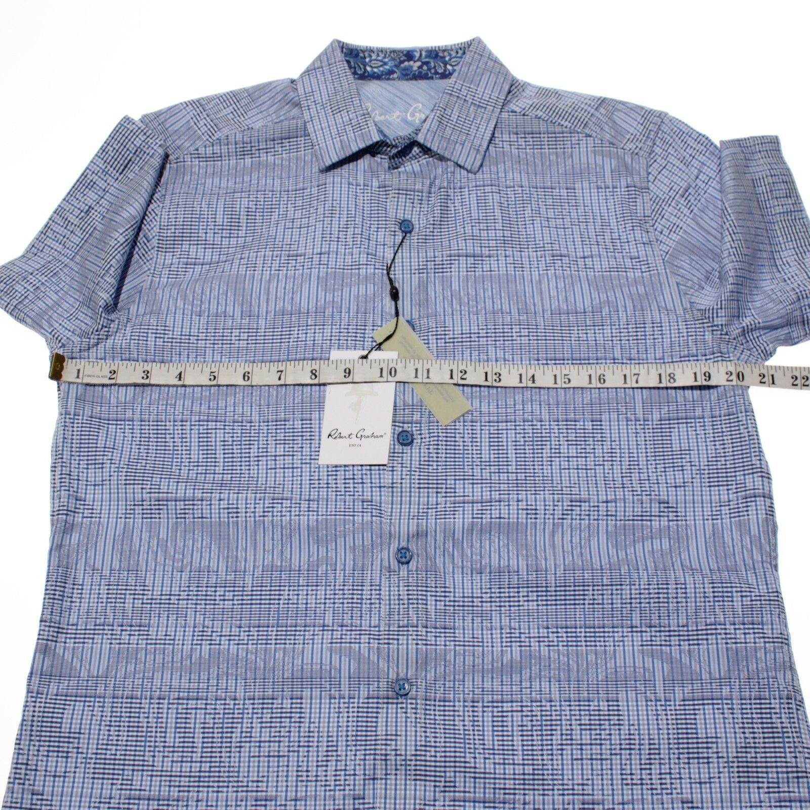 Robert Graham Robert Graham New with tags Shirt Size S US In Blue Size US S / EU 44-46 / 1 - 7 Thumbnail