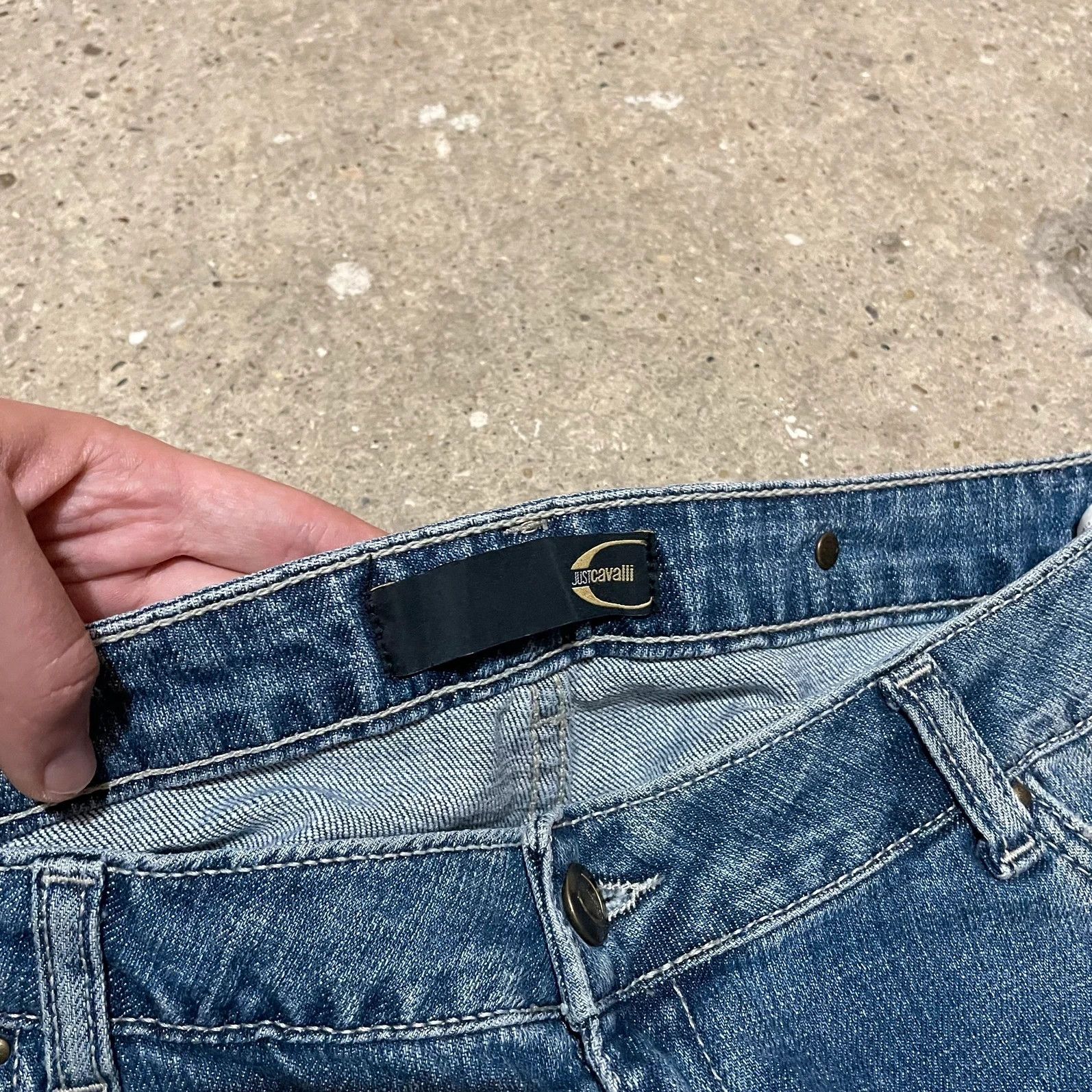 Just Cavalli Vintage just cavalli boot cut jeans logo Size US 30 / EU 46 - 4 Thumbnail
