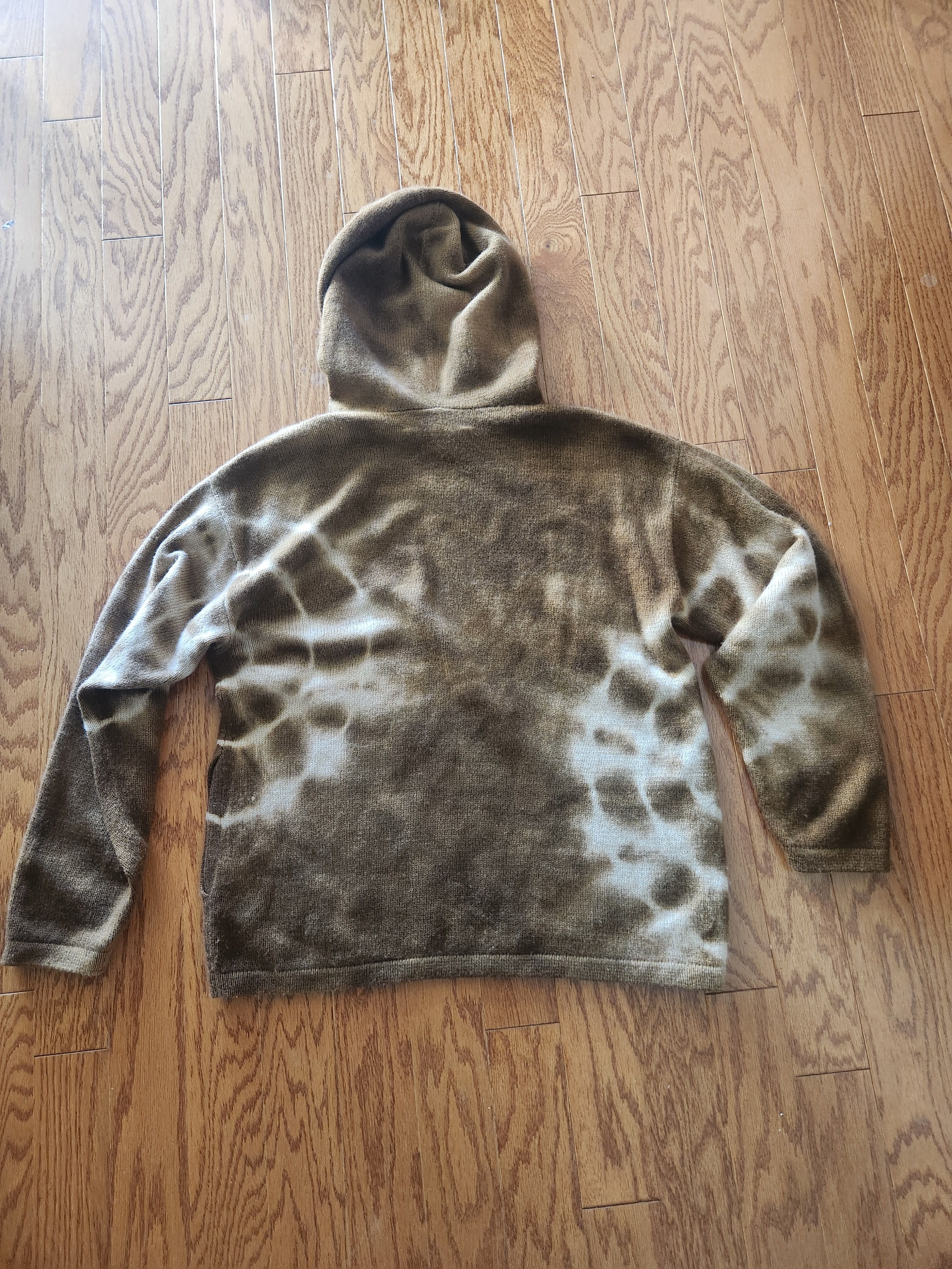 The Elder Statesman The Elder Statesman Cashmere Tie Dye Hoodie Size US M / EU 48-50 / 2 - 2 Thumbnail