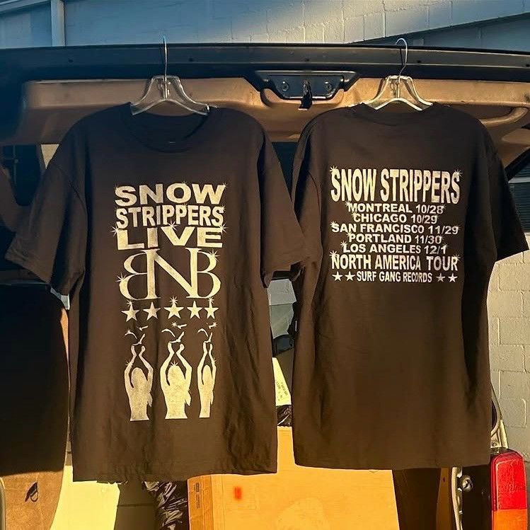 Snow Strippers 2023 snow strippers nightkillaz tour tee Size US M / EU 48-50 / 2 - 7 Thumbnail