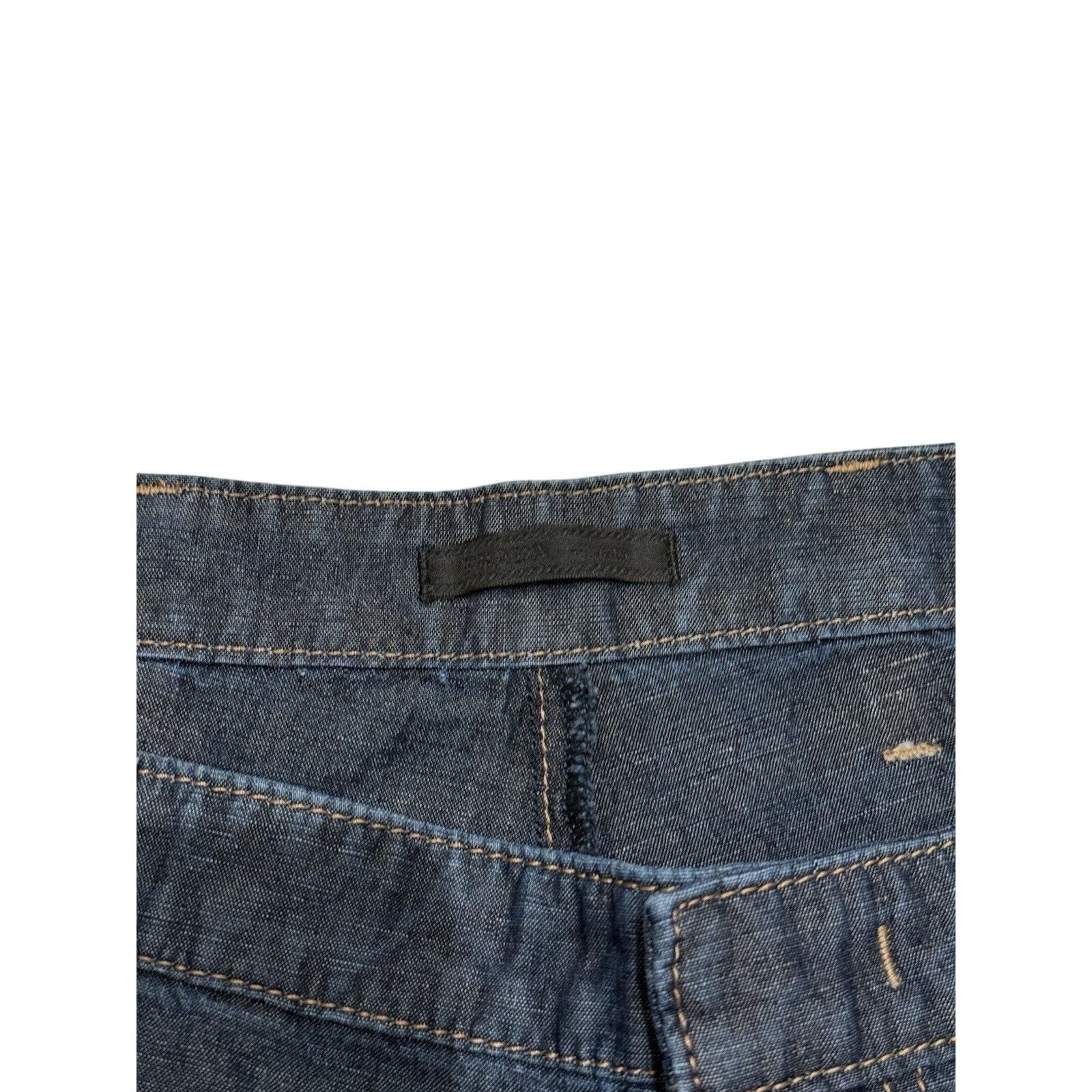 Prada PRADA Re-Nylon WIDE LEG DENIM TROUSERS BELT LOOPS XXL $1890 Size US 38 / EU 54 - 5 Thumbnail