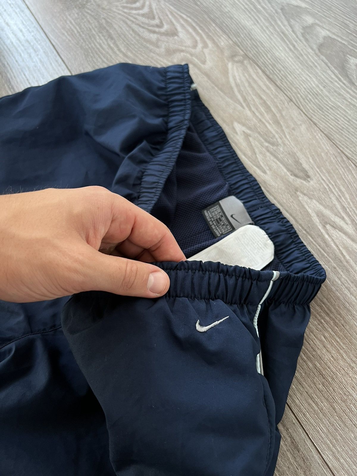 Nike Vintage Nike Y2K Small Knit Swoosh Avant Garde Regular Pants Size US 32 / EU 48 - 11 Thumbnail