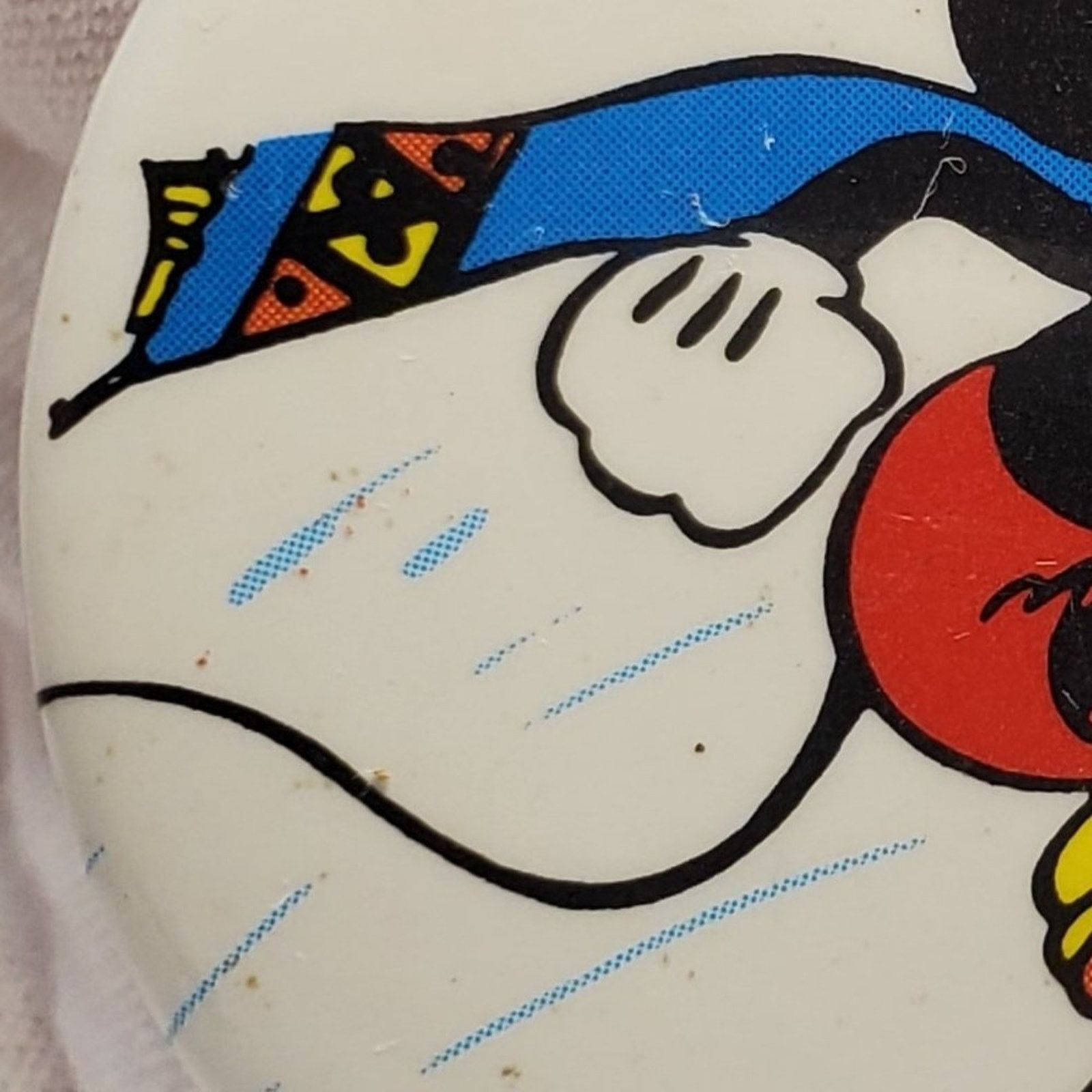 Disney Disney Mickey Mouse Vintage Ice Skates Jumping Button Size ONE SIZE - 4 Thumbnail