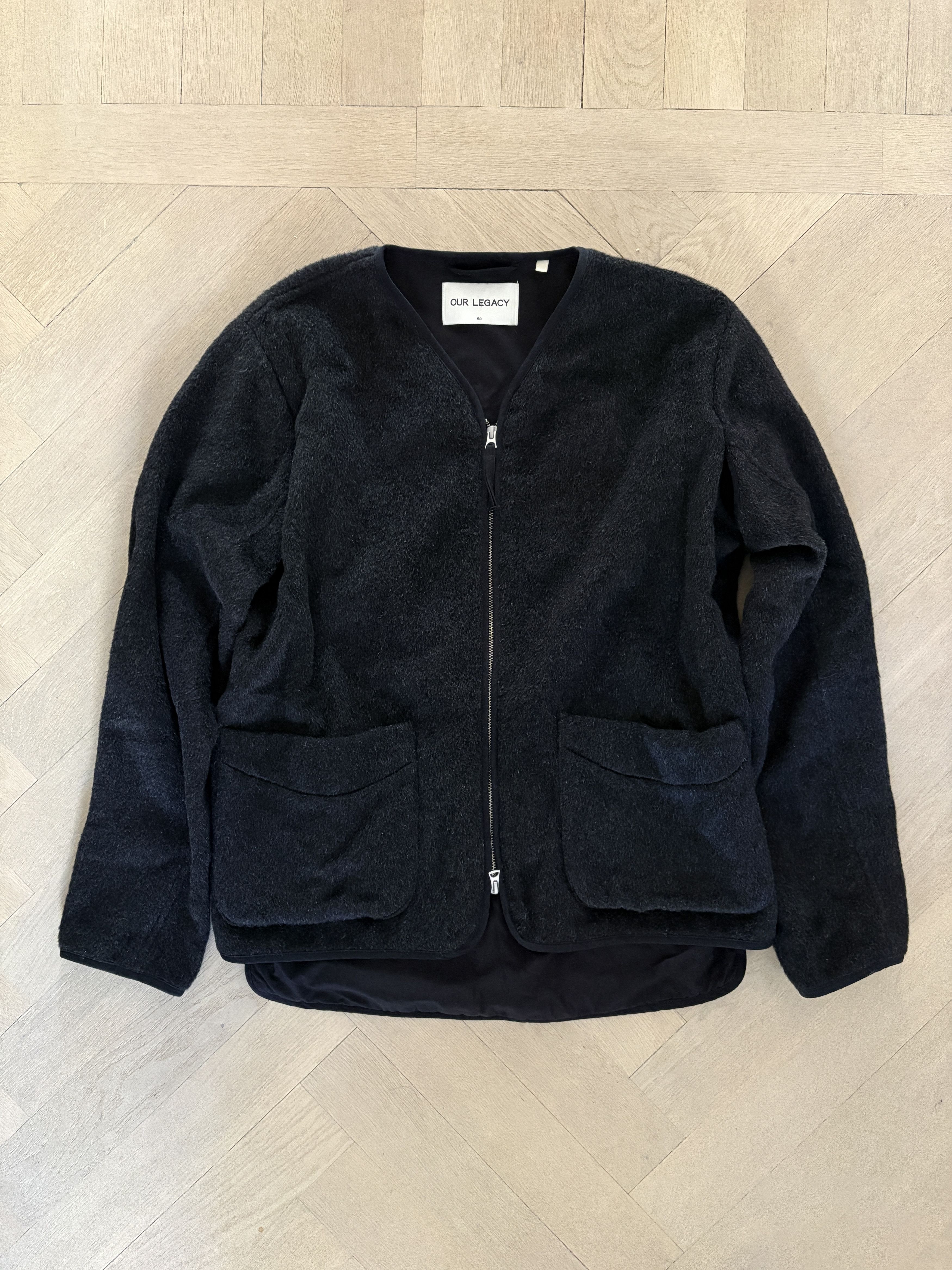 Our Legacy Wool Mohair Liner Jacket / Size large