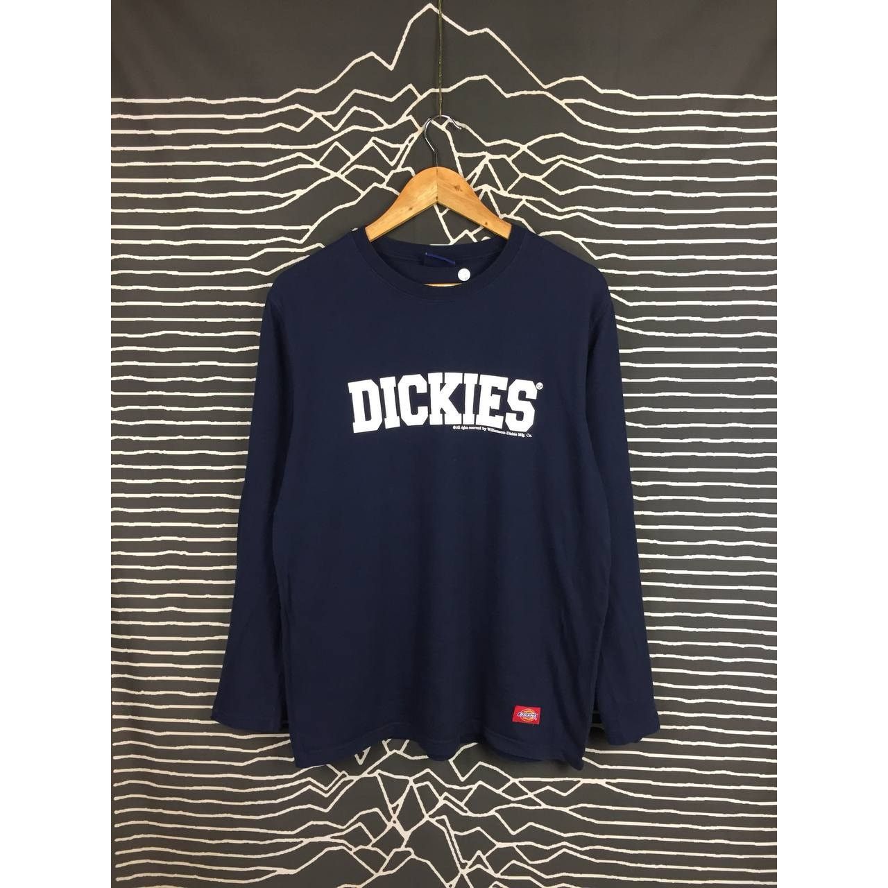 Dickies × Vintage Vtg Dickies Workwear Longsleeve Spell Out Logo Tee Size L Size US L / EU 52-54 / 3 - 2 Thumbnail