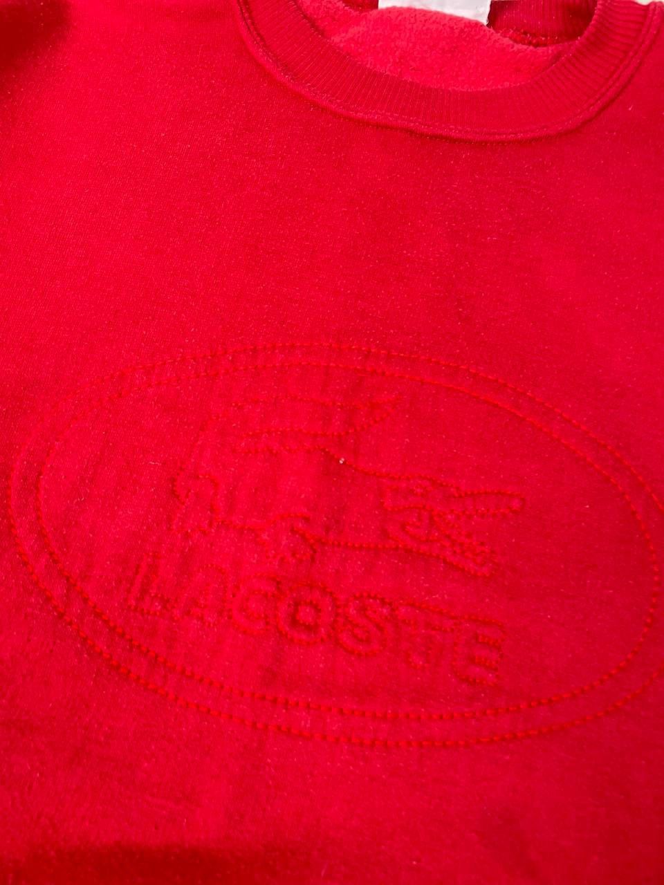 Lacoste Vintage Chemise Lacoste Tracksuit Sweatshirt And Sweatpants Size US S / EU 44-46 / 1 - 7 Thumbnail