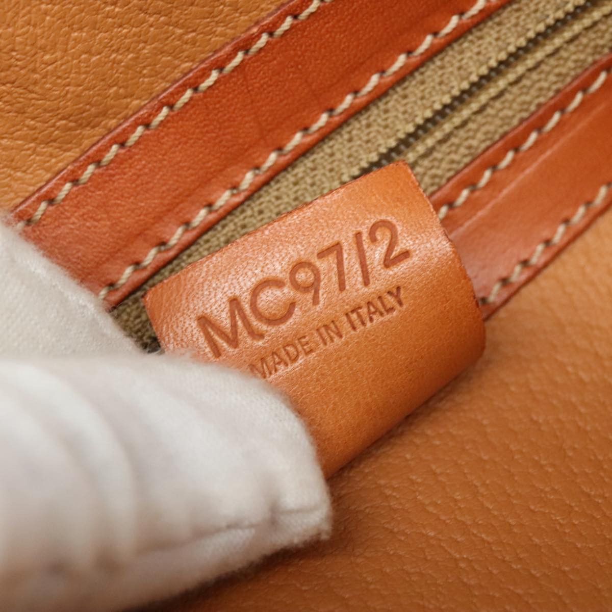 Celine CELINE Macadam Canvas Hand Bag Pvc Leather Brown Gold Size ONE SIZE - 12 Thumbnail