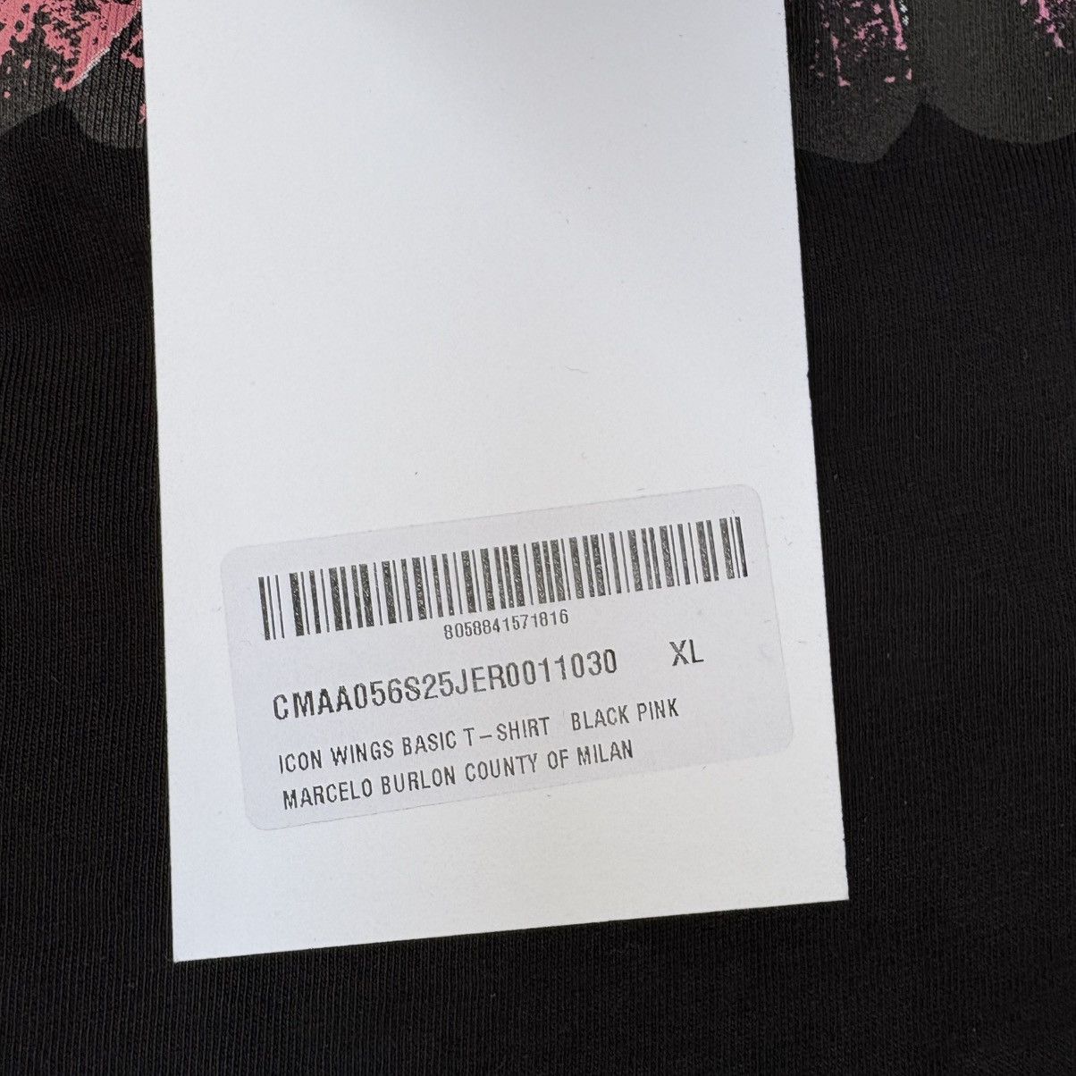 Marcelo Burlon Marcelo Burlon County of Milan Icon Wings basic t-shirt Size US XL / EU 56 / 4 - 5 Thumbnail