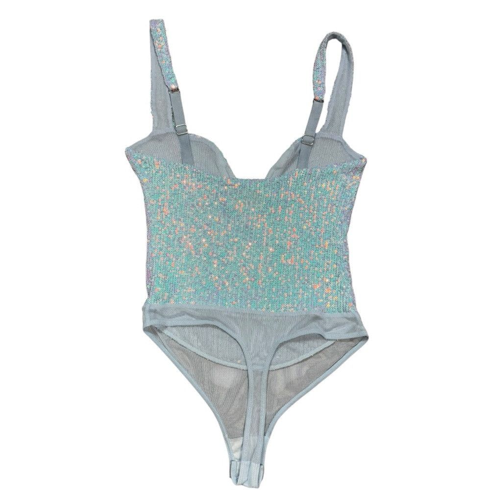 Free People NWT New Free People Intimately FP Sparks Fly Icy Blue Bodys Size XS / US 0-2 / IT 36-38 - 3 Thumbnail