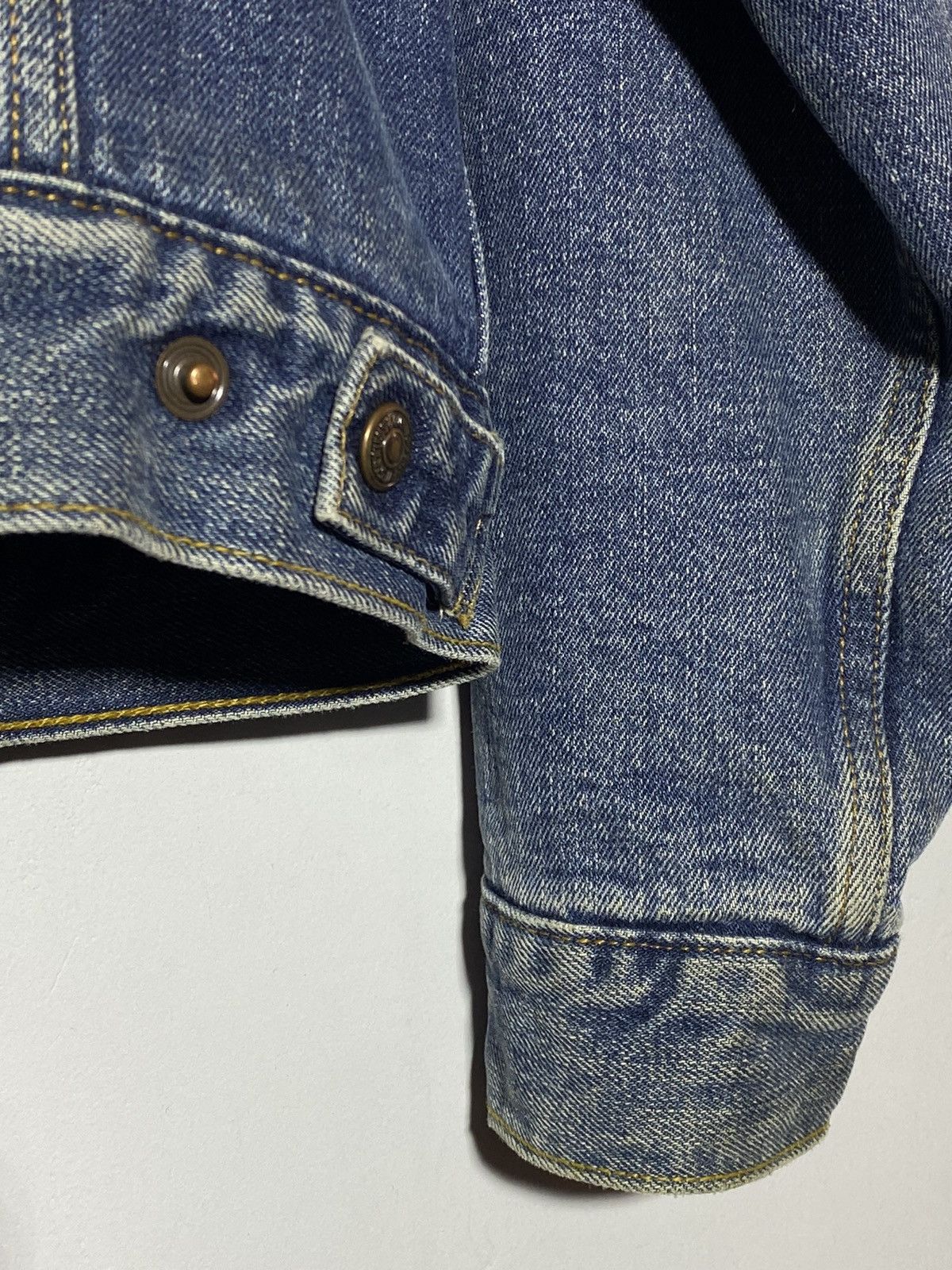 Levi's Crazy Vintage 90s Levi’s Denim Sherpa Lined Jeans Jacket Size US M / EU 48-50 / 2 - 11 Thumbnail