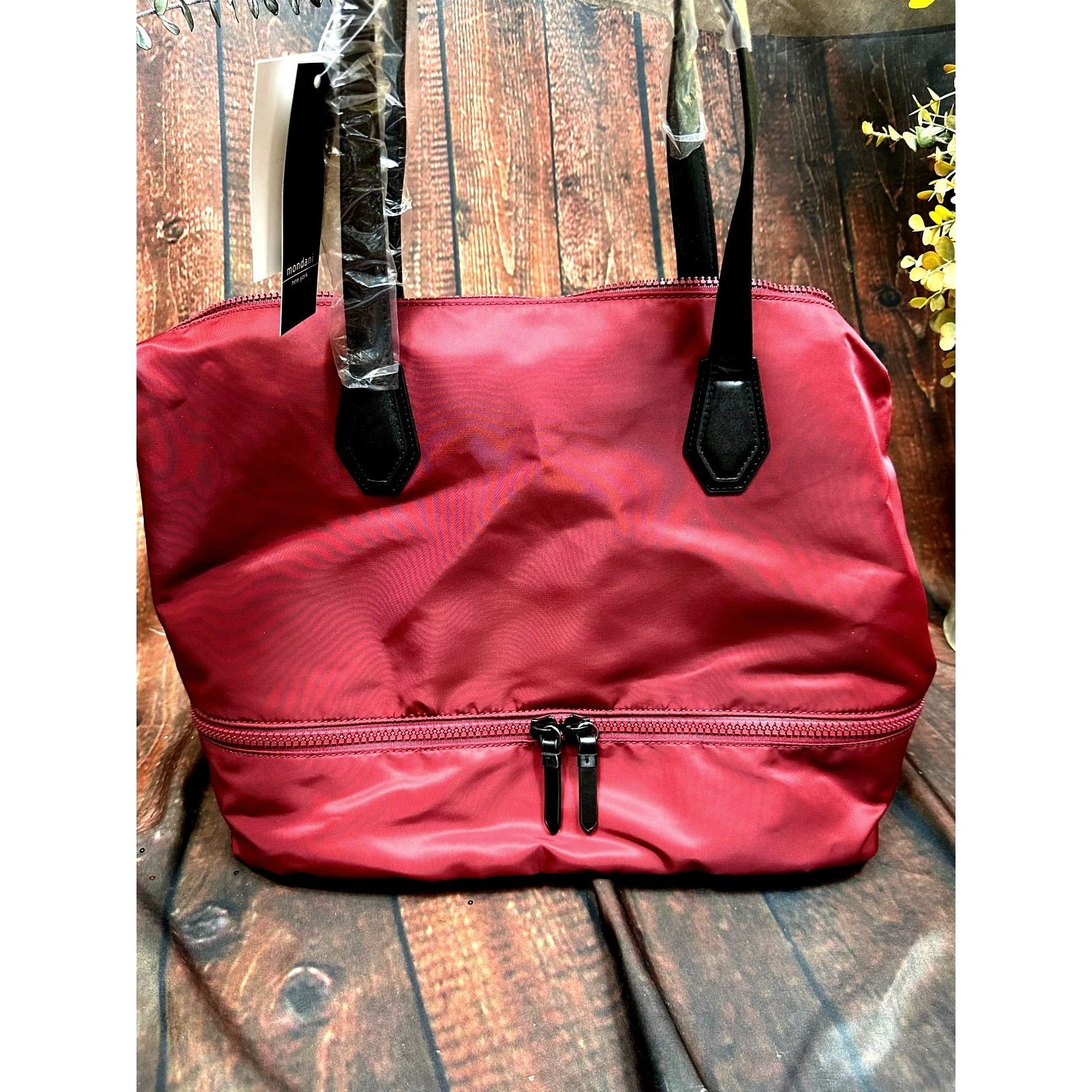 Other Mondani New York Weekender - Maroon - XL Size ONE SIZE - 4 Thumbnail