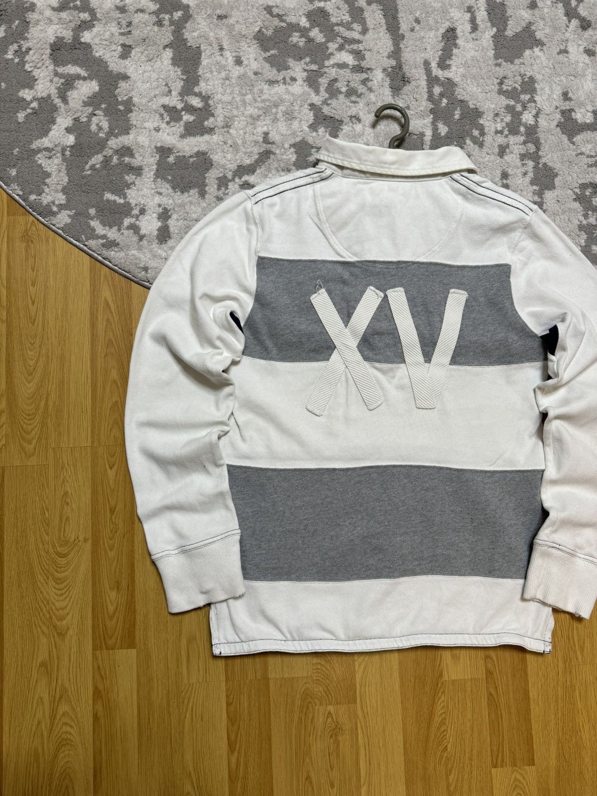 Nike × Vintage Vintage Nike FullBack’s Streetwear Style Rugby Longsleeve Size US L / EU 52-54 / 3 - 2 Thumbnail