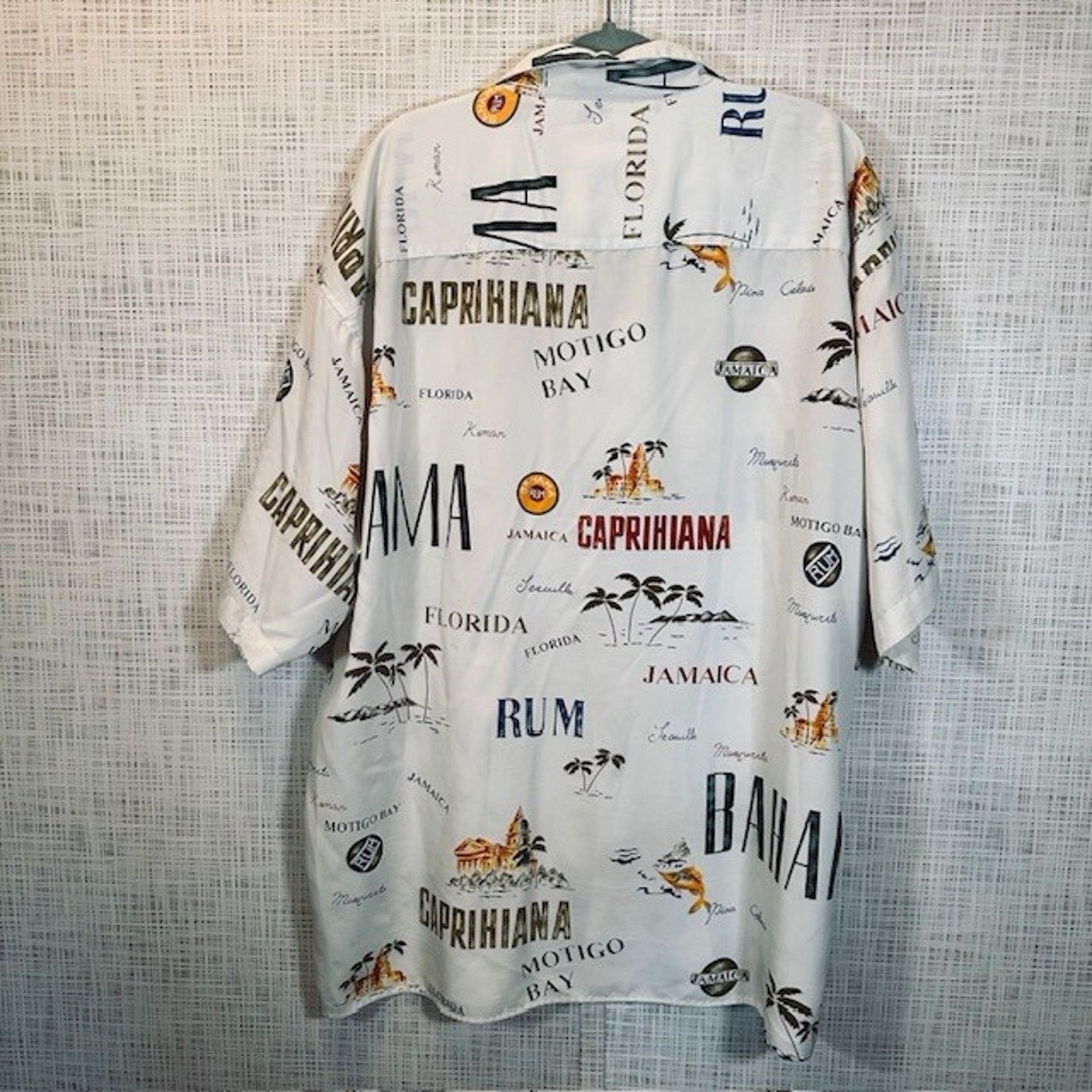 Koman Koman Sport Hawaiian XXL Button Shirt Jamaica/Rum/Motigo Bay Size US XXL / EU 58 / 5 - 6 Thumbnail