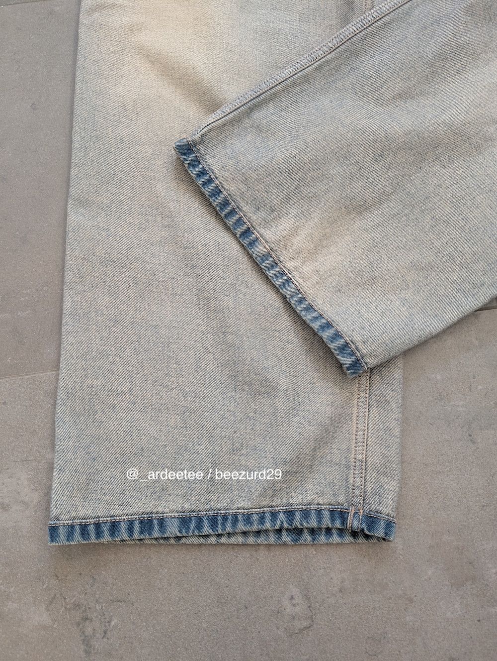 Balenciaga *NEW* SS24 INSIDE OUT BAGGY JEANS $1,590 MEDIUM Size US 32 / EU 48 - 13 Thumbnail