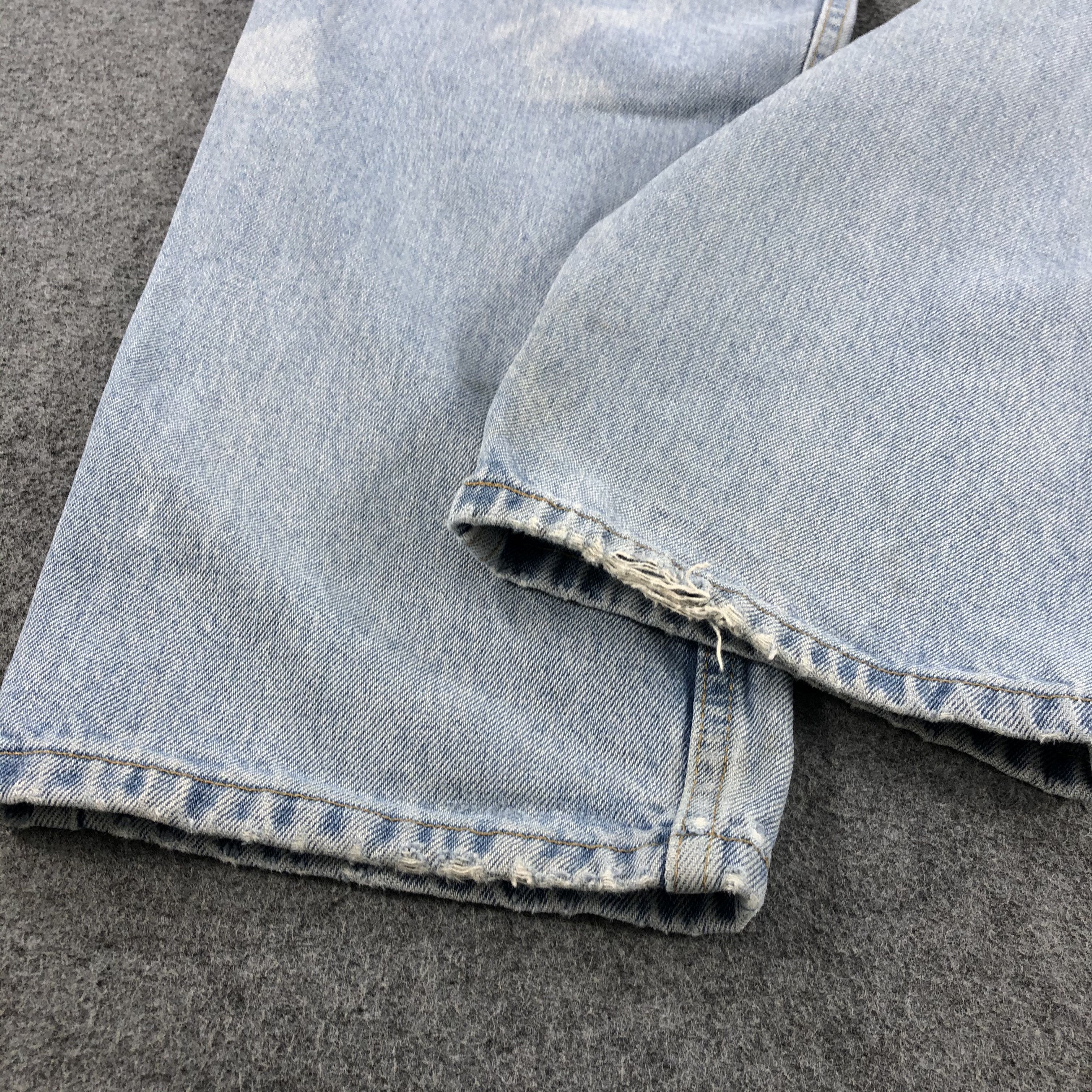 Levi's × Vintage 90s Vintage Light Wash Levis 550 Jeans-JM1708 Size US 35 - 5 Thumbnail