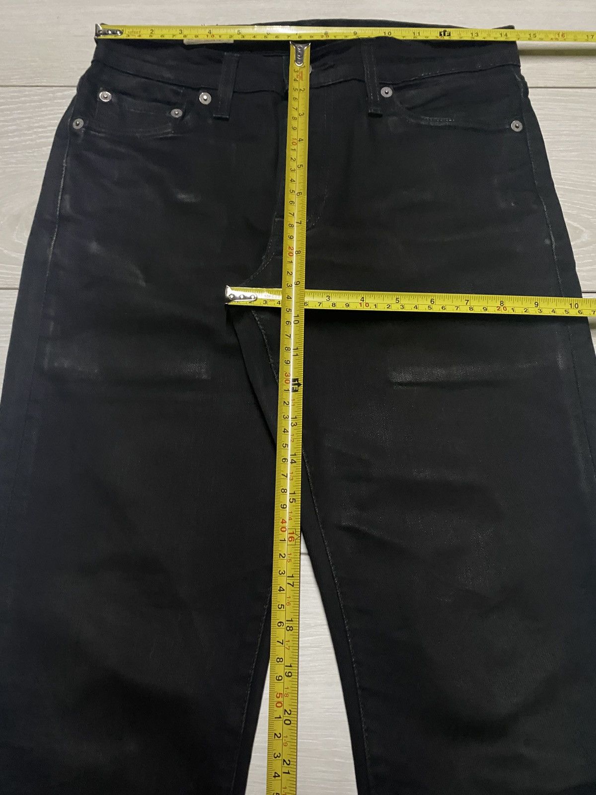 Levi's Levis 511 Black Denim Y2K Stretch Jeans Size US 29 - 13 Thumbnail