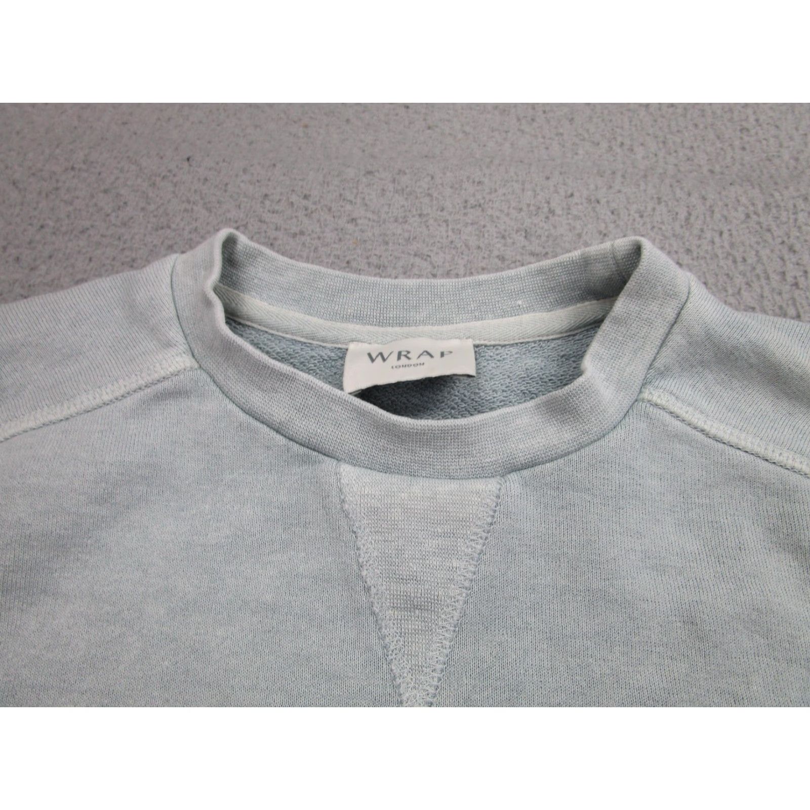 Vintage VINTAGE Wrap London Womens Sweatshirt Dress Tunic 4 Gray Hemp Blend Side Zip WQ46 Size S / US 4 / IT 40 - 3 Thumbnail