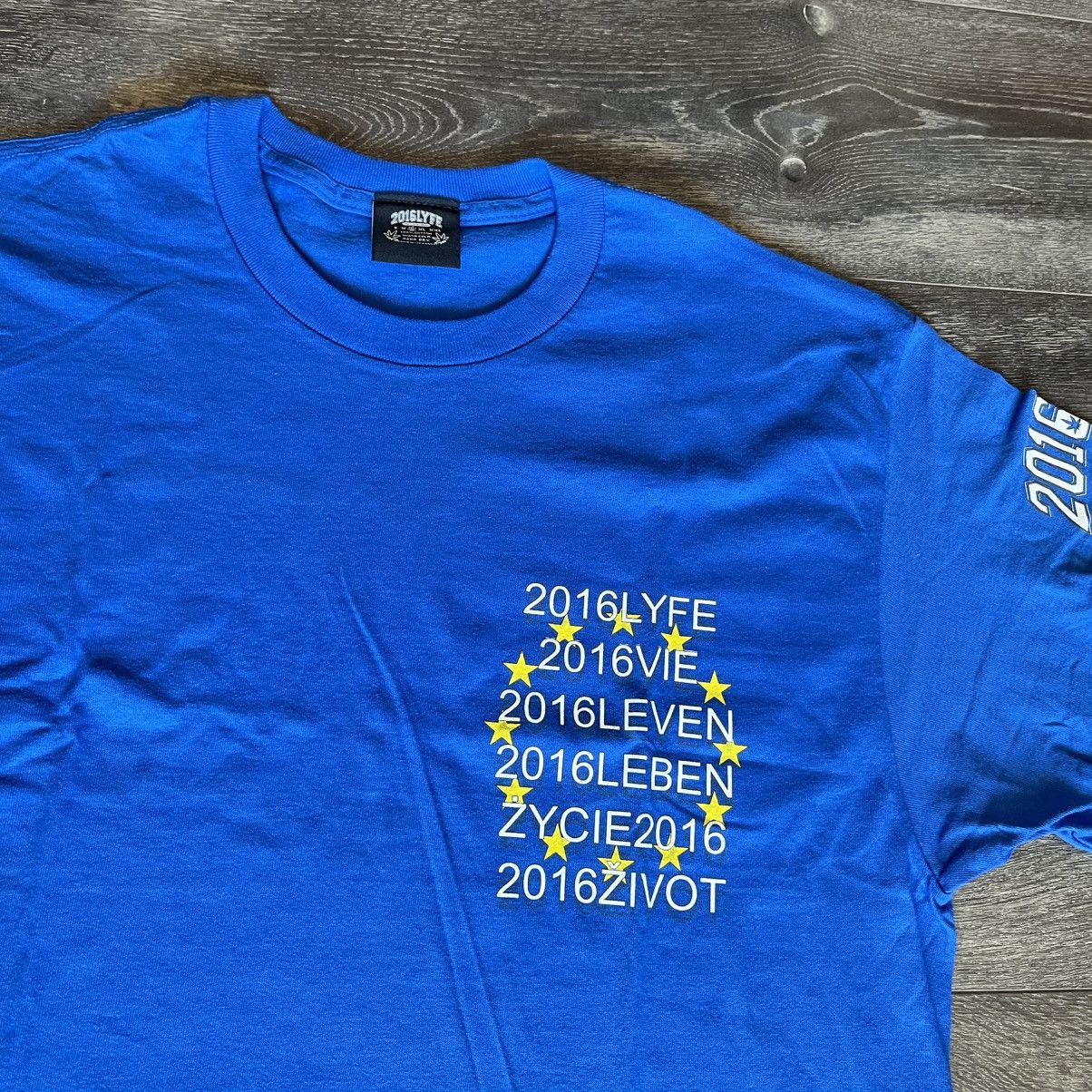 Drain Gang × Sad Boys Smokedope2016 2016Lyfe Europe EU The Peak Tour Tee Shirt Size US L / EU 52-54 / 3 - 4 Thumbnail