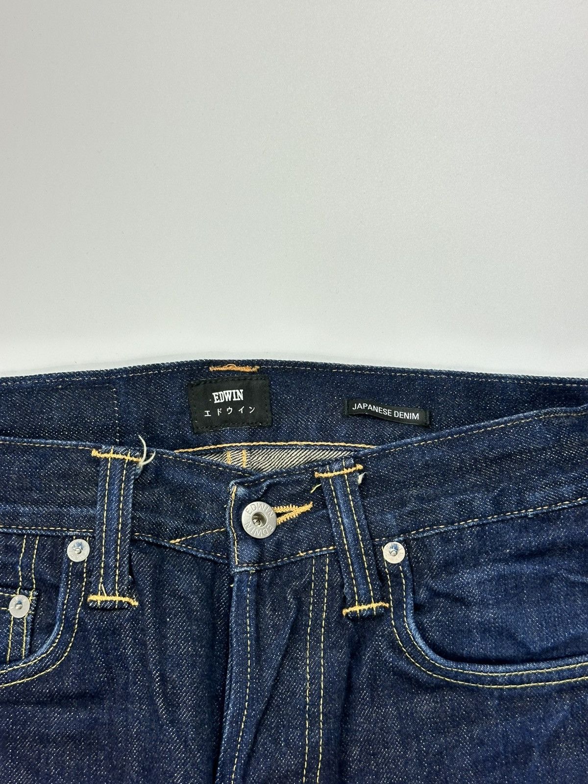 Edwin Edwin Japanase Denim Blue 29x32 Size Size US 29 - 8 Thumbnail