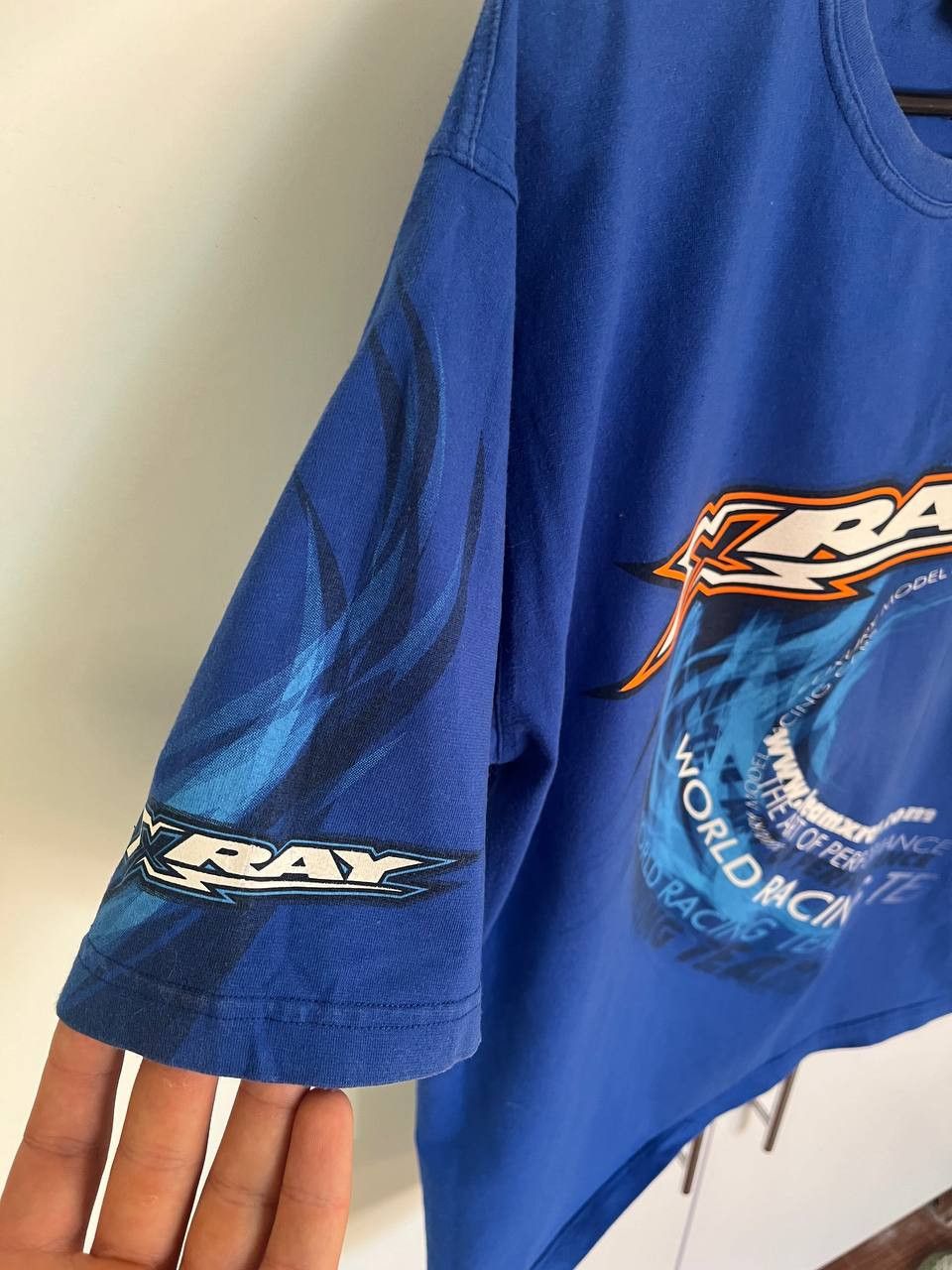 Xray Footwear XRAY Blue World Racing Team t sheart Size US M / EU 48-50 / 2 - 7 Thumbnail