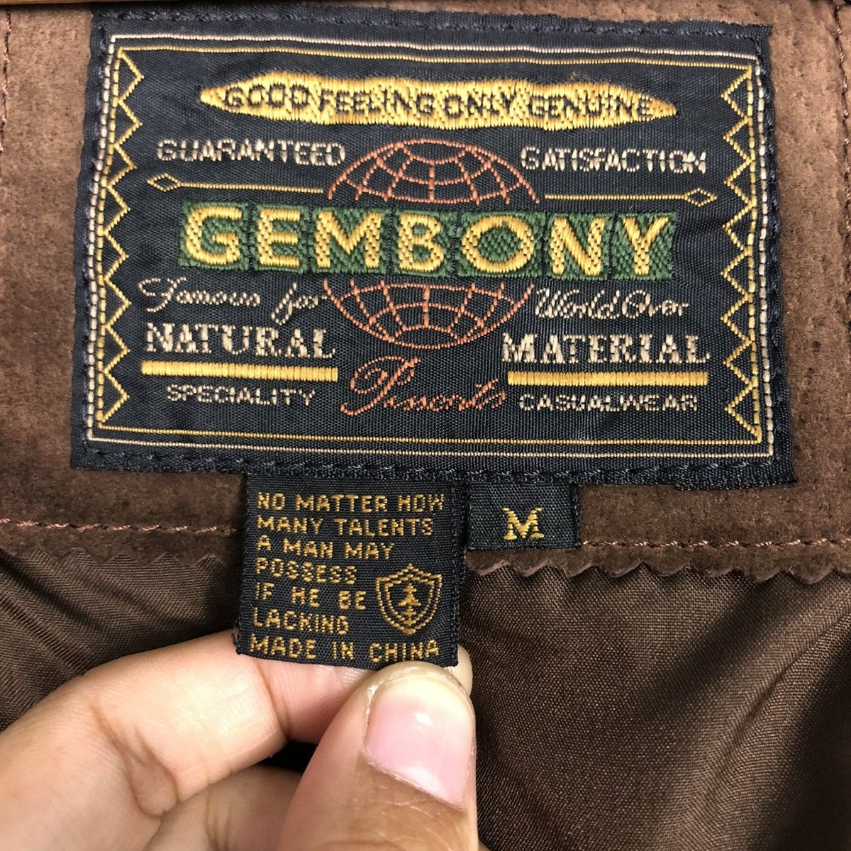 Japanese Brand 🔥VTG LEATHER BIKER JACKET GEMBONY FUR HOODIE ISSEY MIYAKE Size US M / EU 48-50 / 2 - 22 Thumbnail