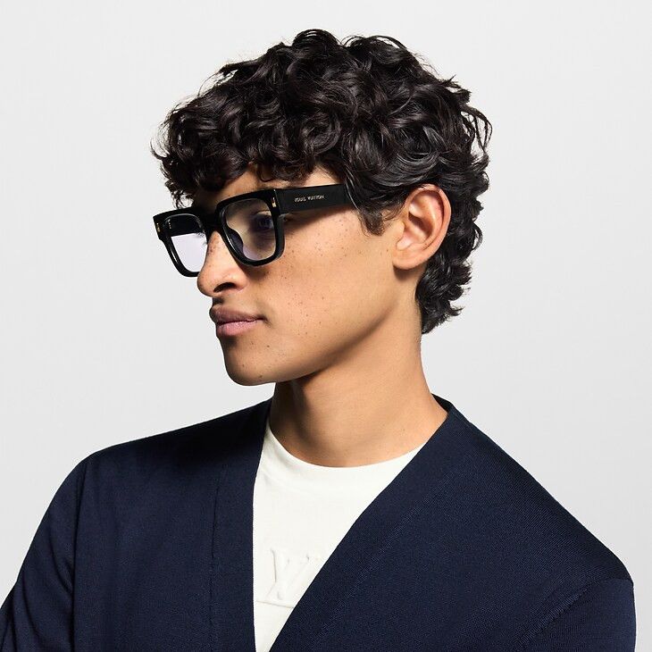 Louis Vuitton LV Escape Square Anti-Blue Light Glasses Size ONE SIZE - 3 Thumbnail