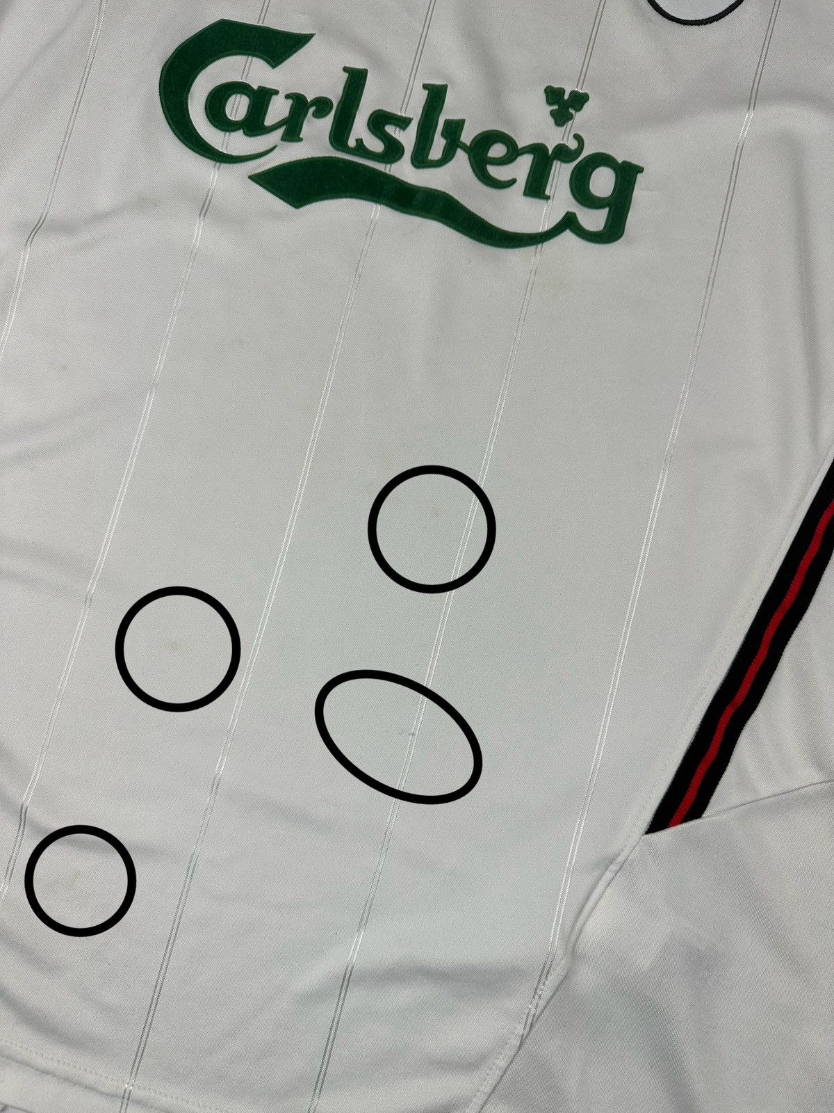 Reebok Reebok Liverpool Fc Away 2003/05 Soccer Jersey Size US XL / EU 56 / 4 - 3 Thumbnail