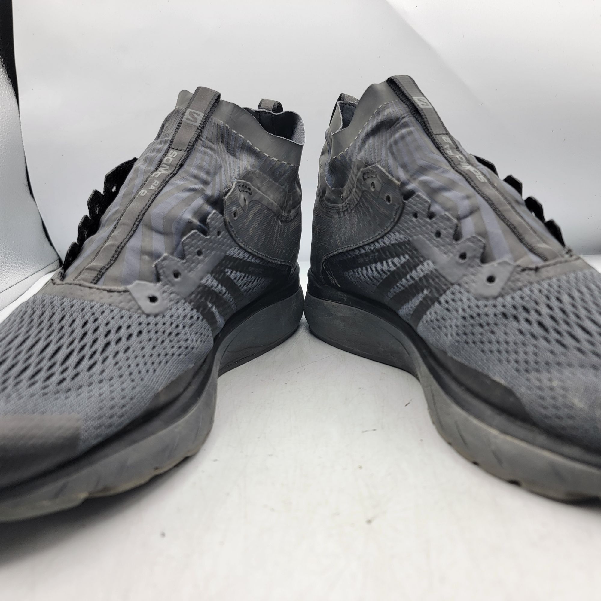 Salomon Salomon Sonic RA Nocturne Womens 10 Triple Black Running Sho Size US 10 / IT 40 - 3 Thumbnail