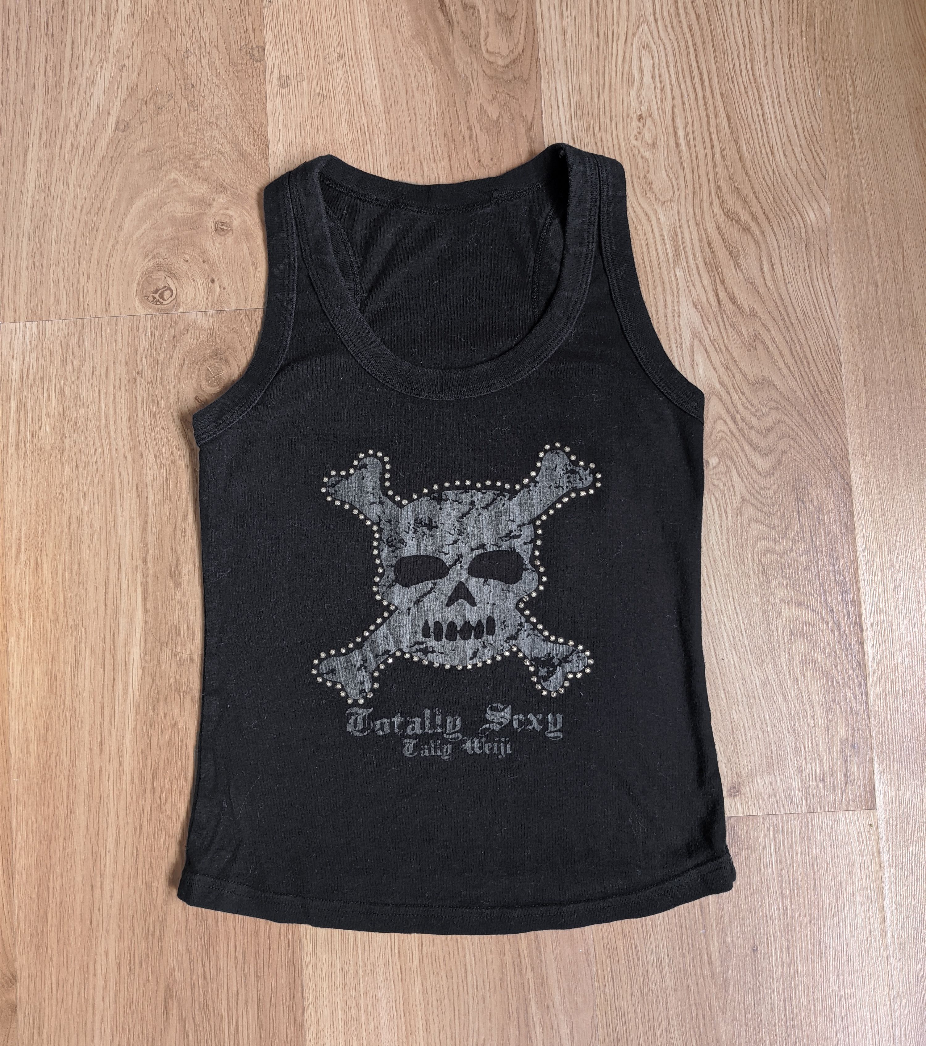 Vintage Vintage tank top skull y2k gothic Size M / US 6-8 / IT 42-44 - 2 Thumbnail