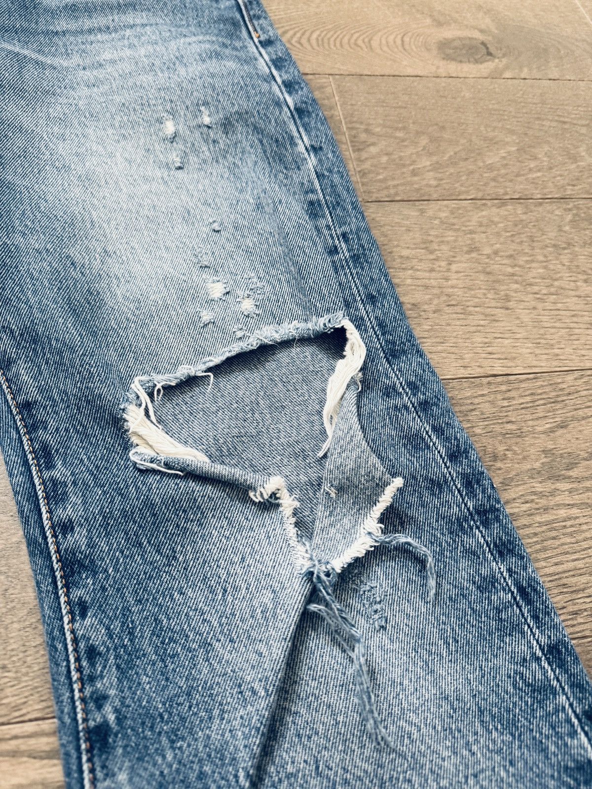 Levi's × Levi's Made & Crafted × Levi's Vintage Clothing Levi's Premium 501 ‘93 STRAIGHT FIT MEN'S JEANS 30 x 29 Size US 30 / EU 46 - 3 Thumbnail