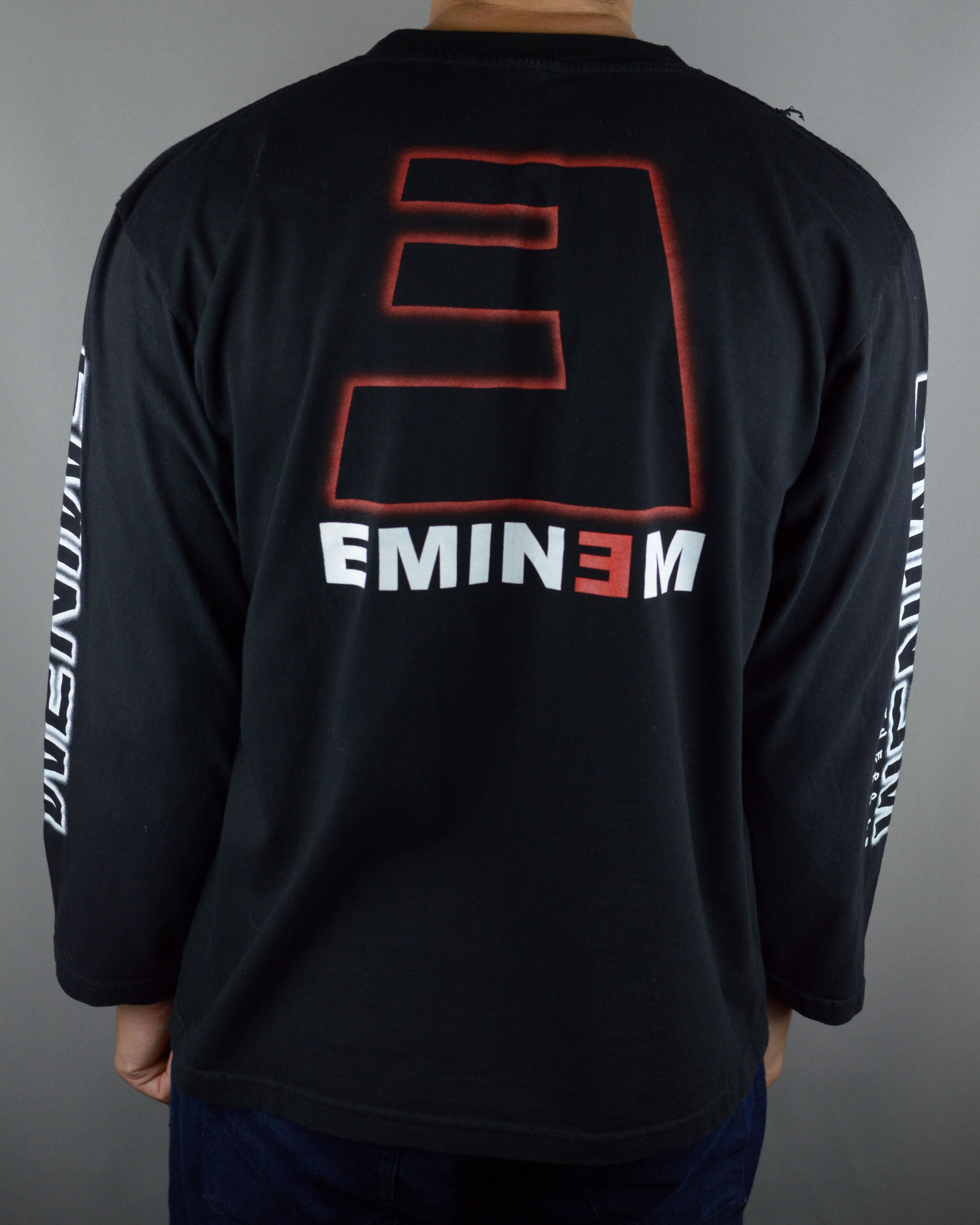 Eminem × Vintage Vintage Eminem The Marshall Mathers LP long sleeve t shirt Size US L / EU 52-54 / 3 - 2 Thumbnail