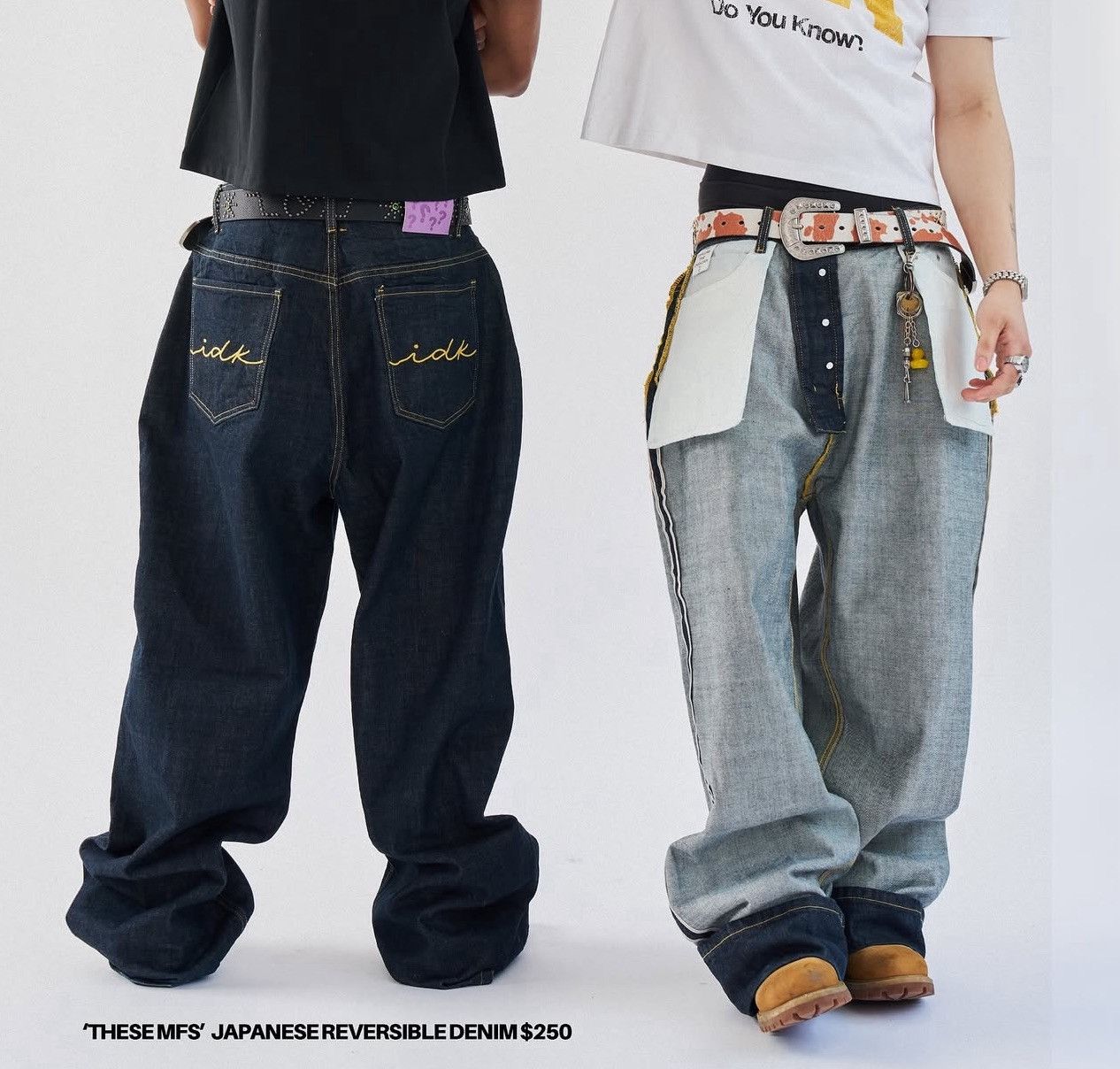 IDK IDK NY Raw Inside Out Denim Size US 40 / EU 56 - 1 Thumbnail