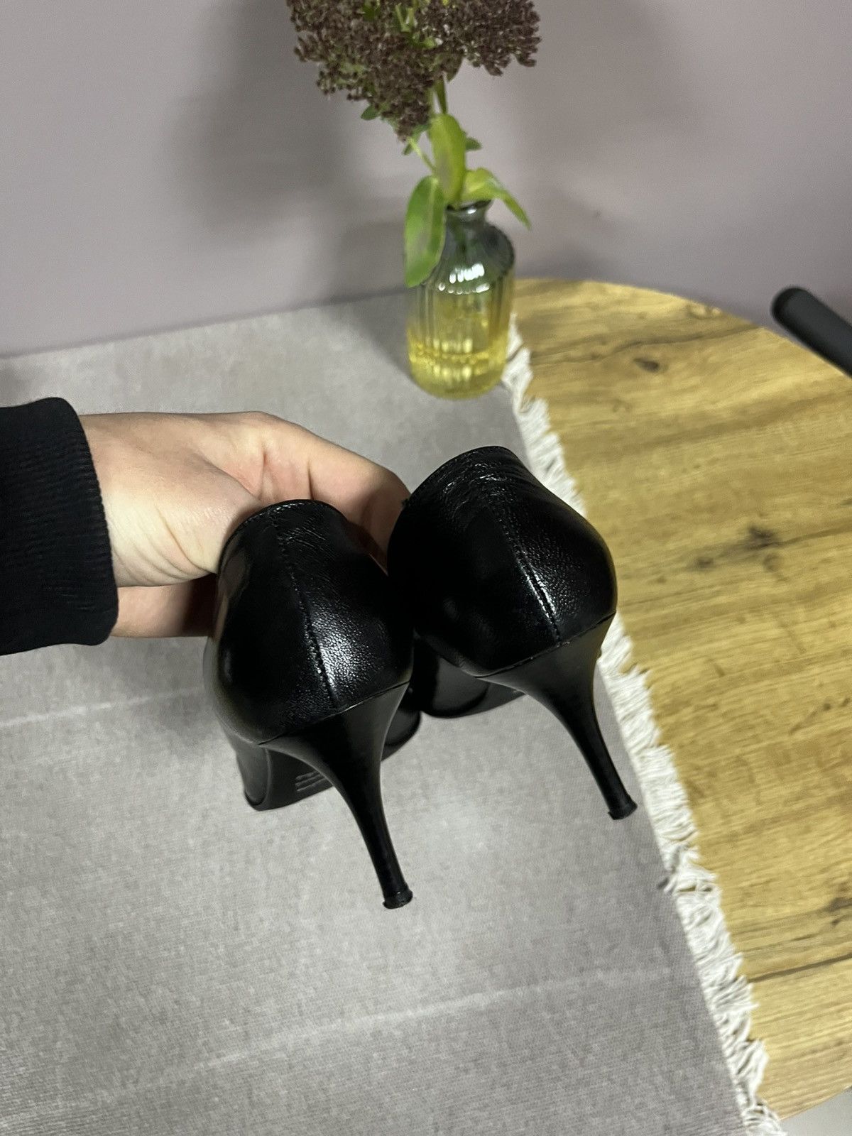 If Six Was Nine Vintage Avant Garde Y2K Heels Size US 6 / IT 36 - 5 Thumbnail