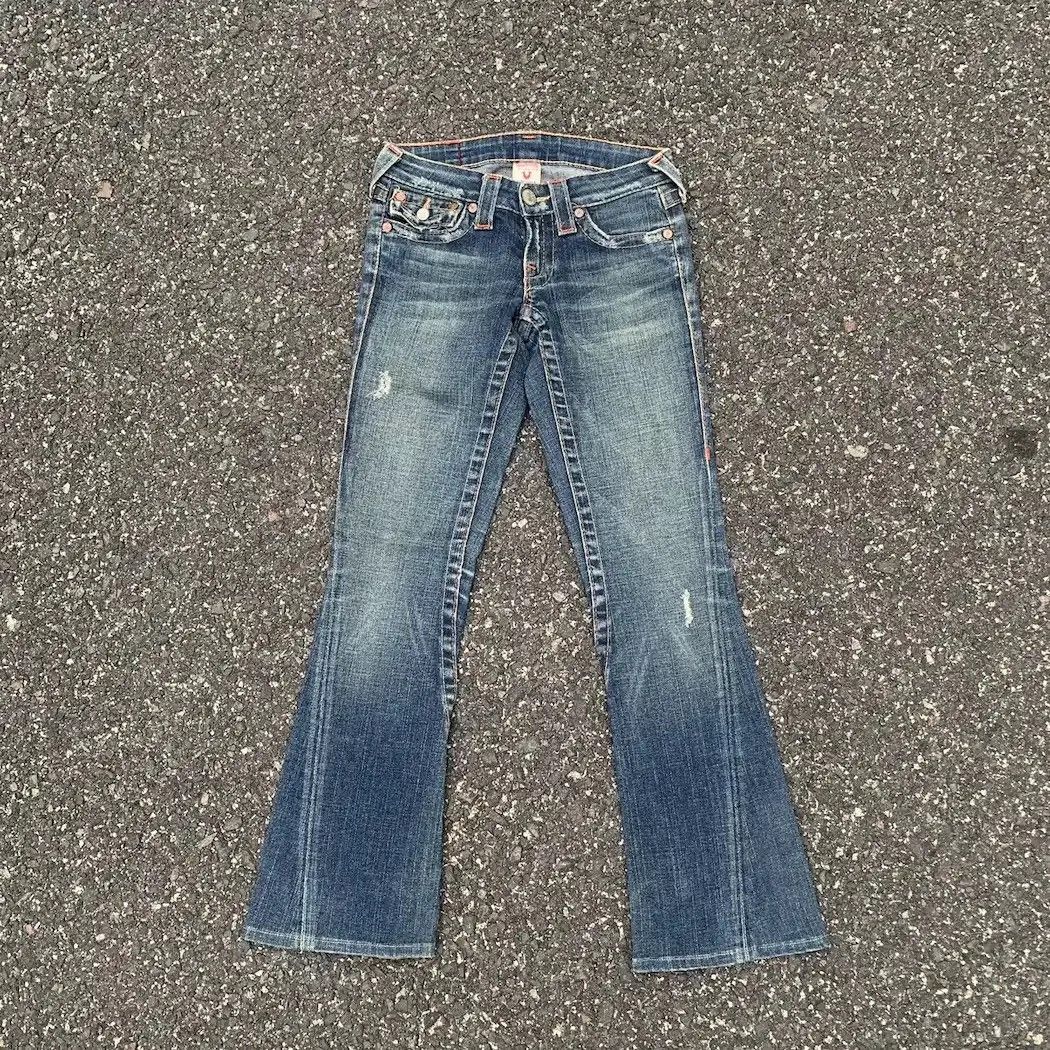 True Religion 💥FLARE/BOOTCUT💥Vintage True Religion Jeans Denim Pants W26 Size US 26 / EU 42 - 2 Thumbnail