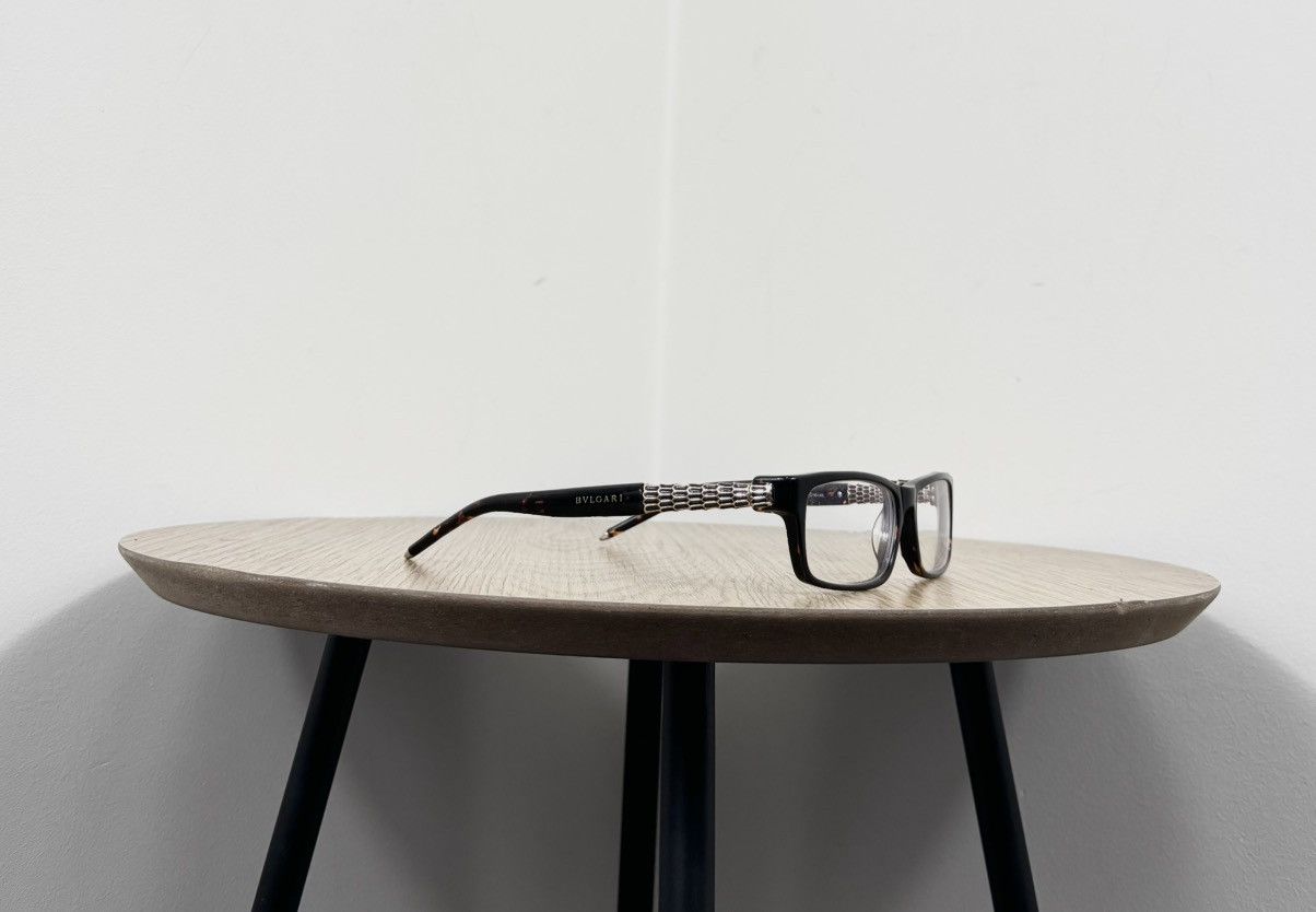 Bvlgari Bvlgari Very Rare Women’s Black/Gold Eyeglasses Frames Size ONE SIZE - 7 Thumbnail
