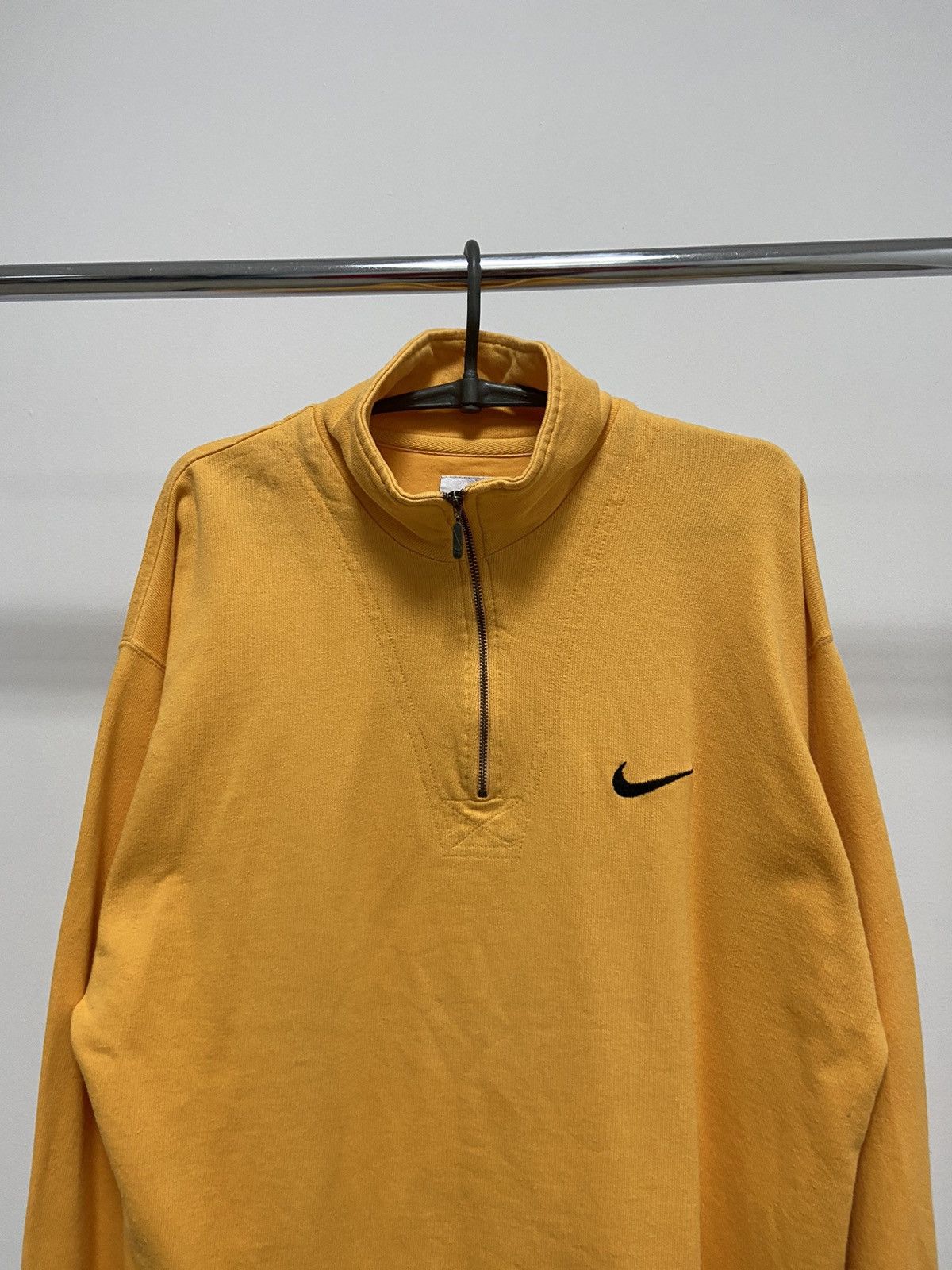 Nike × Vintage Nike Sweatshirt 1/3 zip Vintage Embroidered Swoosh Logo Y2K Size US M / EU 48-50 / 2 - 2 Thumbnail