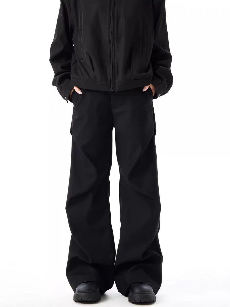 Jean Black casual loose-fitting pants Size US 32 / EU 48 - 2 Thumbnail