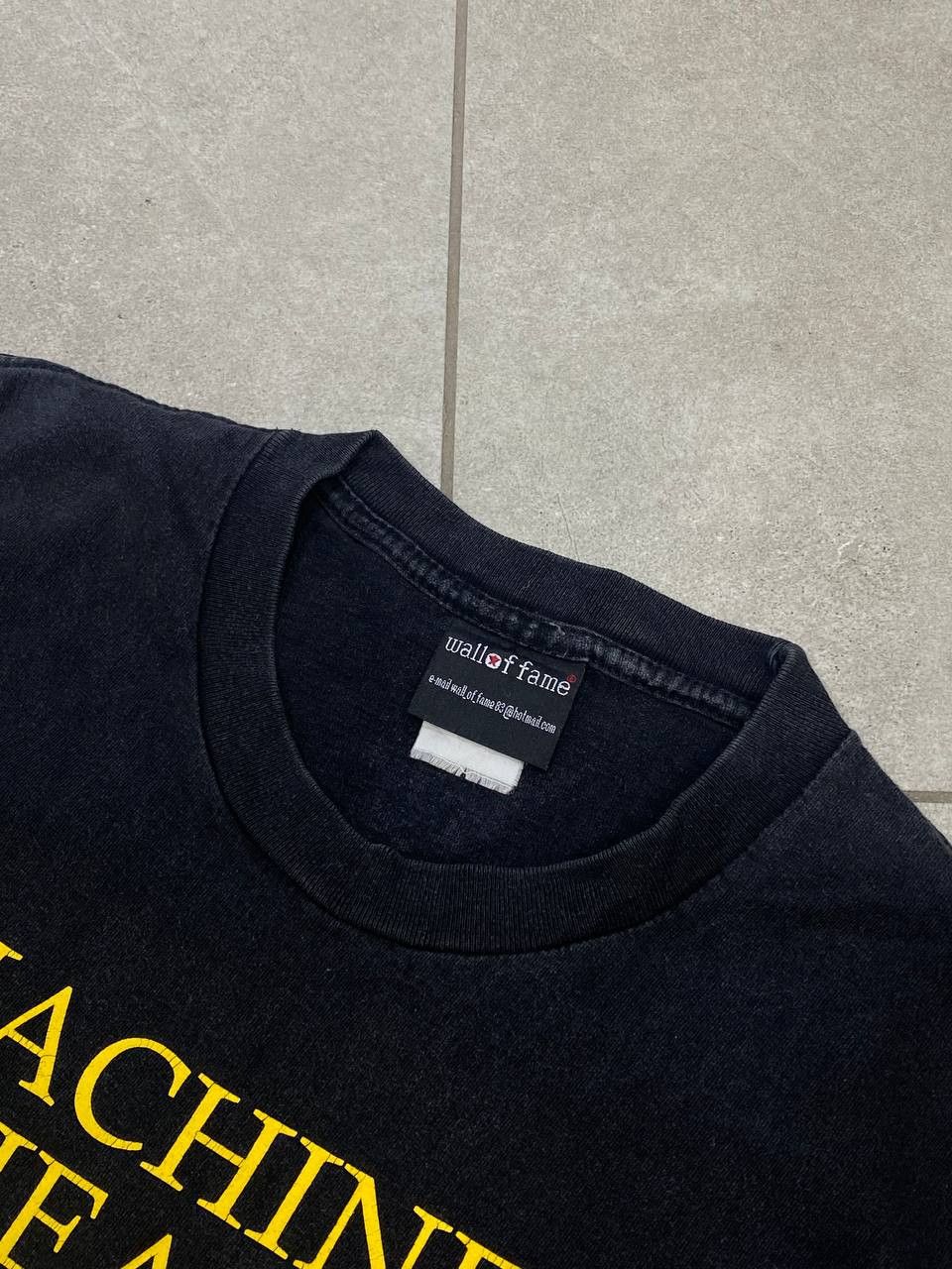 Band Tees Vintage Machine Head Single Stitch 90s Wall of Fame T-Shirt Size US XS / EU 42 / 0 - 11 Thumbnail