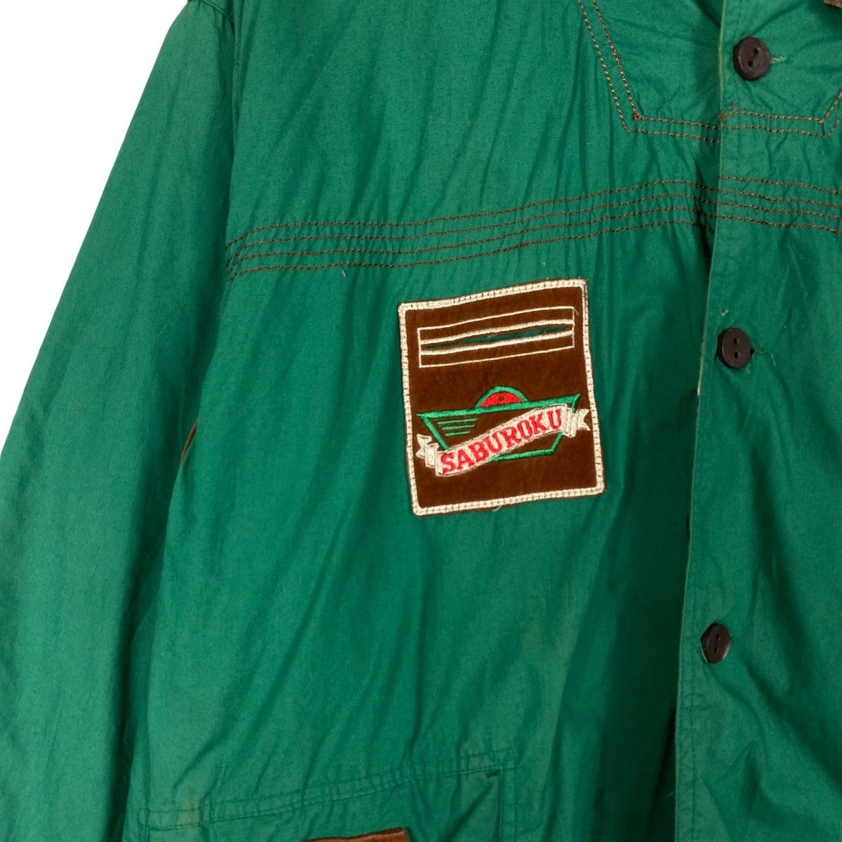 Japanese Brand SABUROKU PJP CLUB PARKA HOODIE JACKET Size US L / EU 52-54 / 3 - 7 Thumbnail