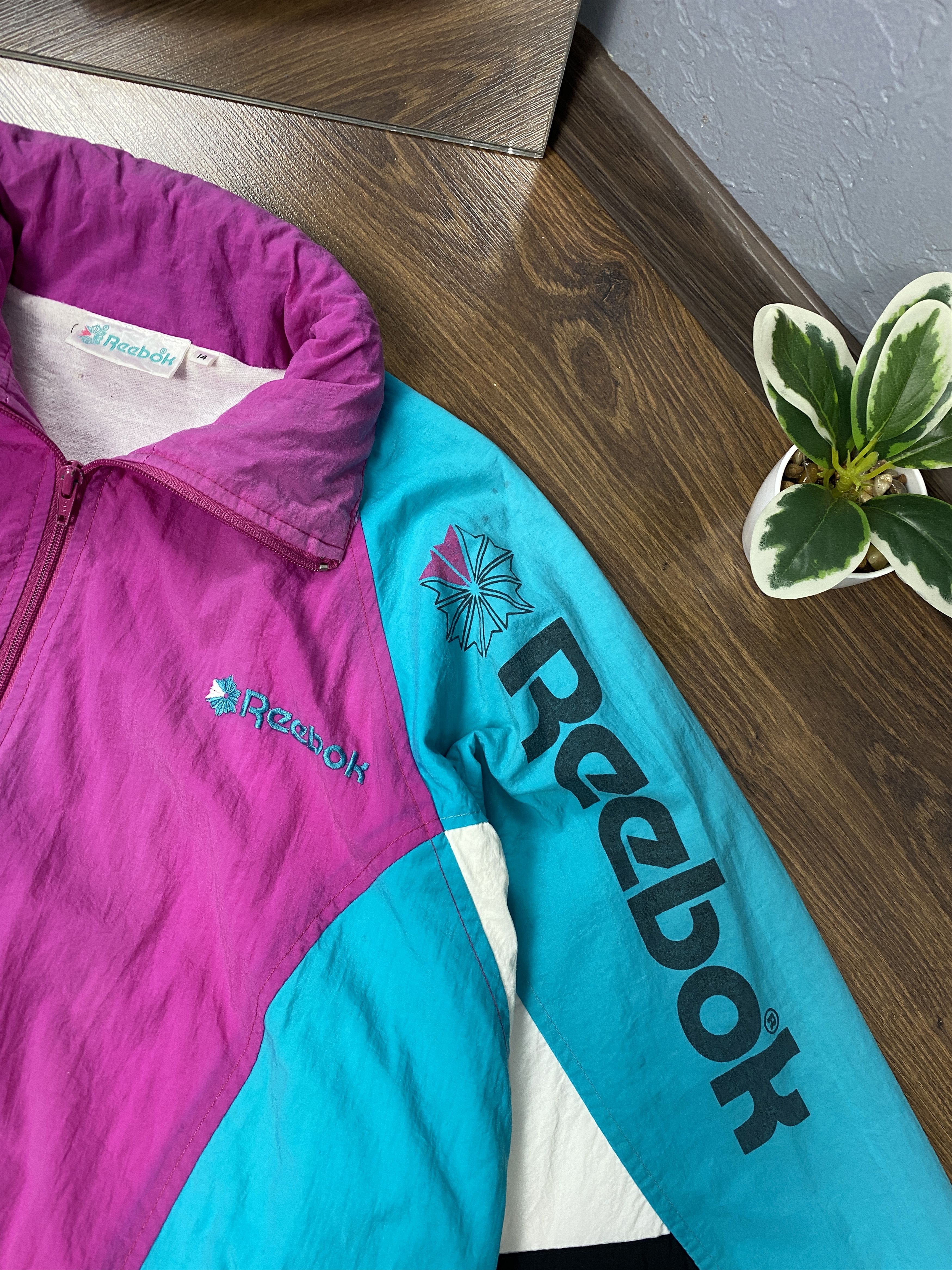 Reebok Reebok vintage oversized track top jacket y2k Size US M / EU 48-50 / 2 - 2 Thumbnail